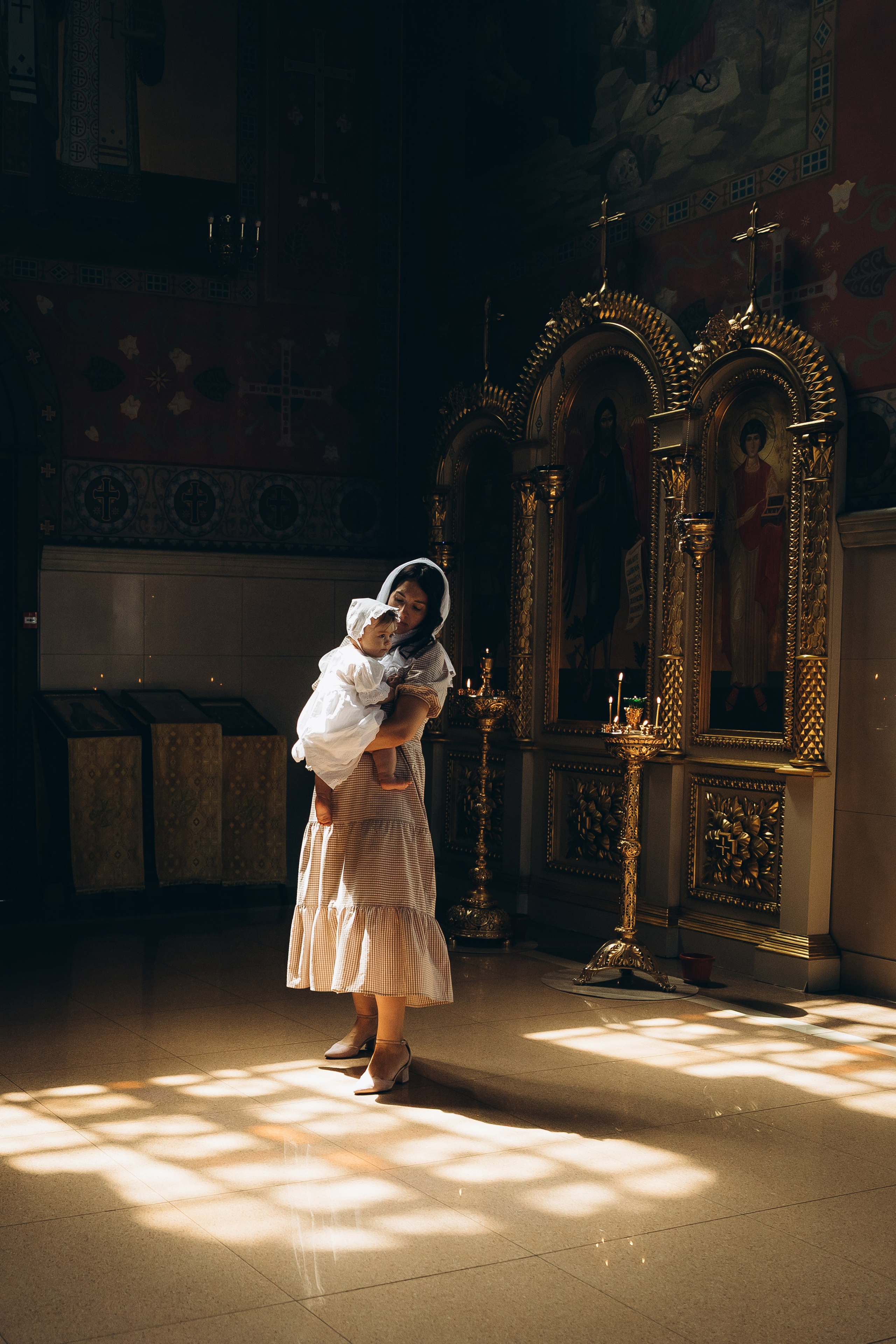 Крещение Анечки. Фотограф в Краснодаре Алла Потоцкая