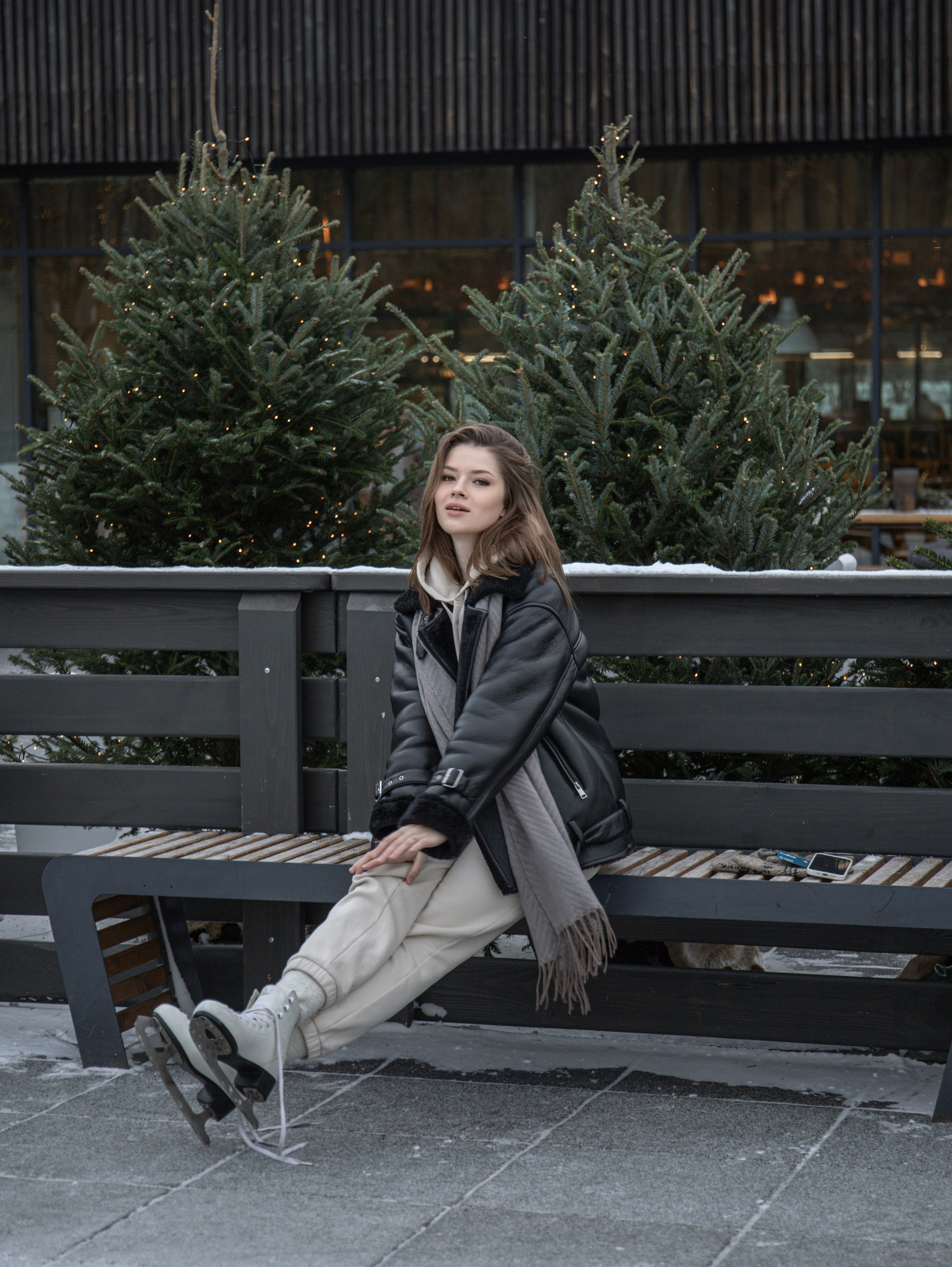 На катке. Свадебный и семейный фотограф в Москве Мила Широких