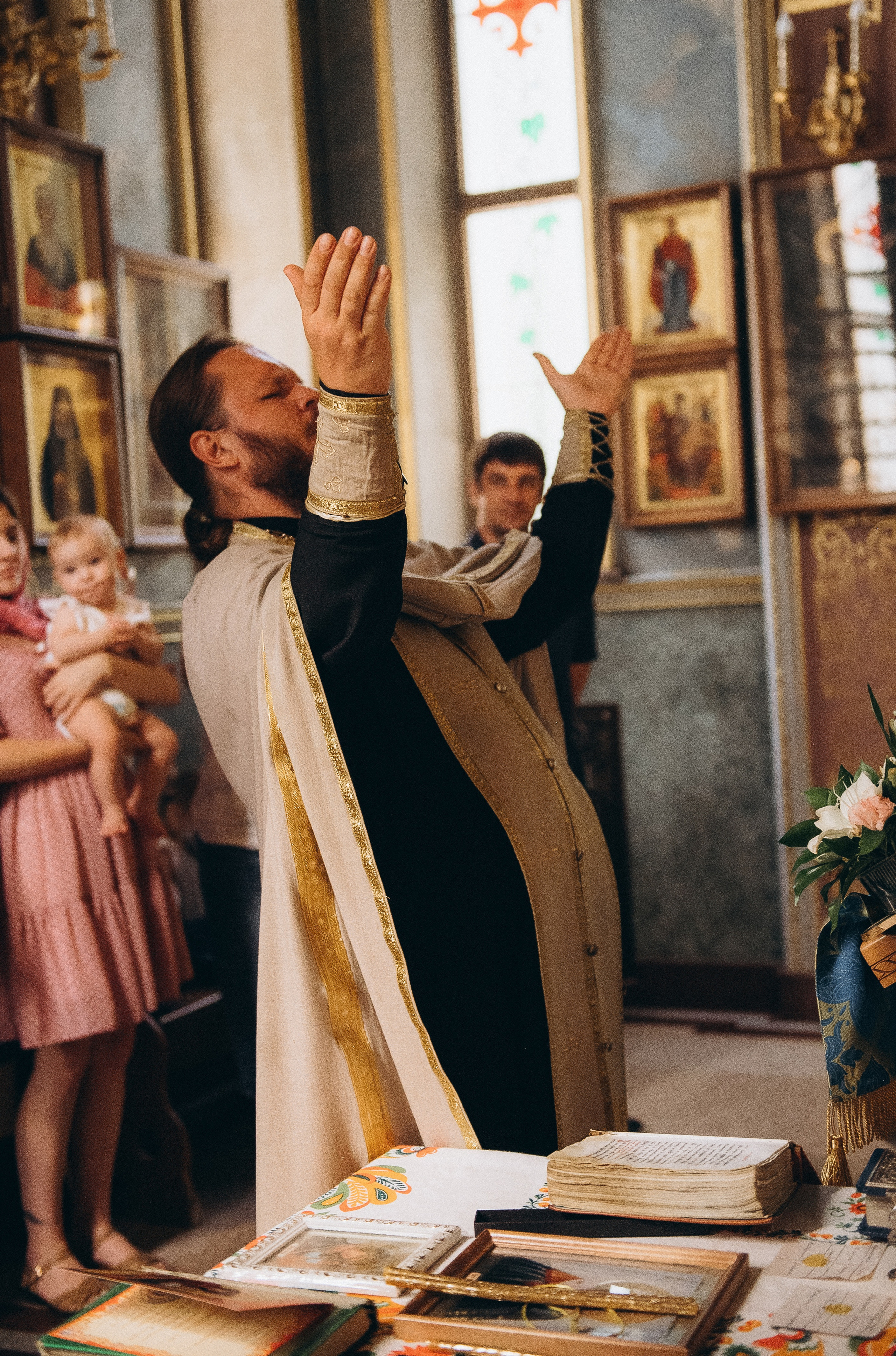 Таинство Крещения. Фотограф Котова Валентина