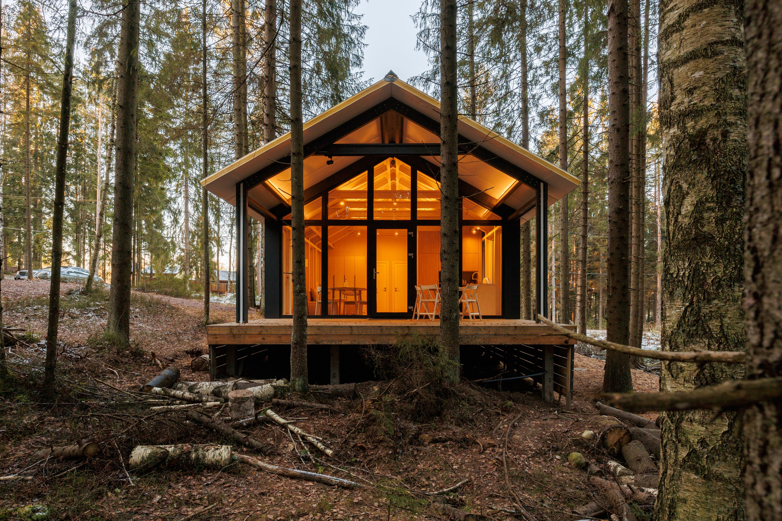 Фотосъёмка загородного дома в Ленинградской области