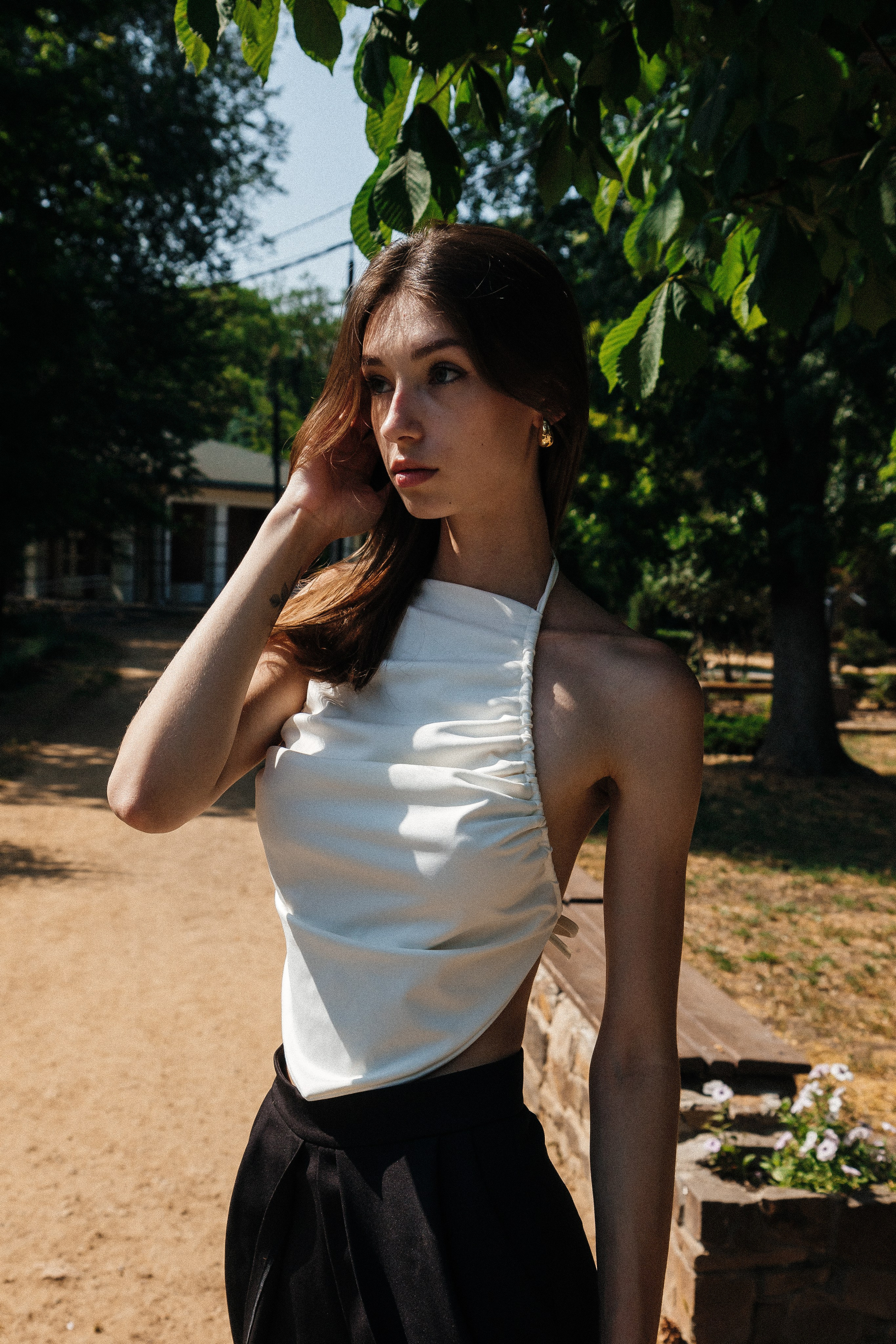 Лера в парке Горького. Фотограф Александр Бигари