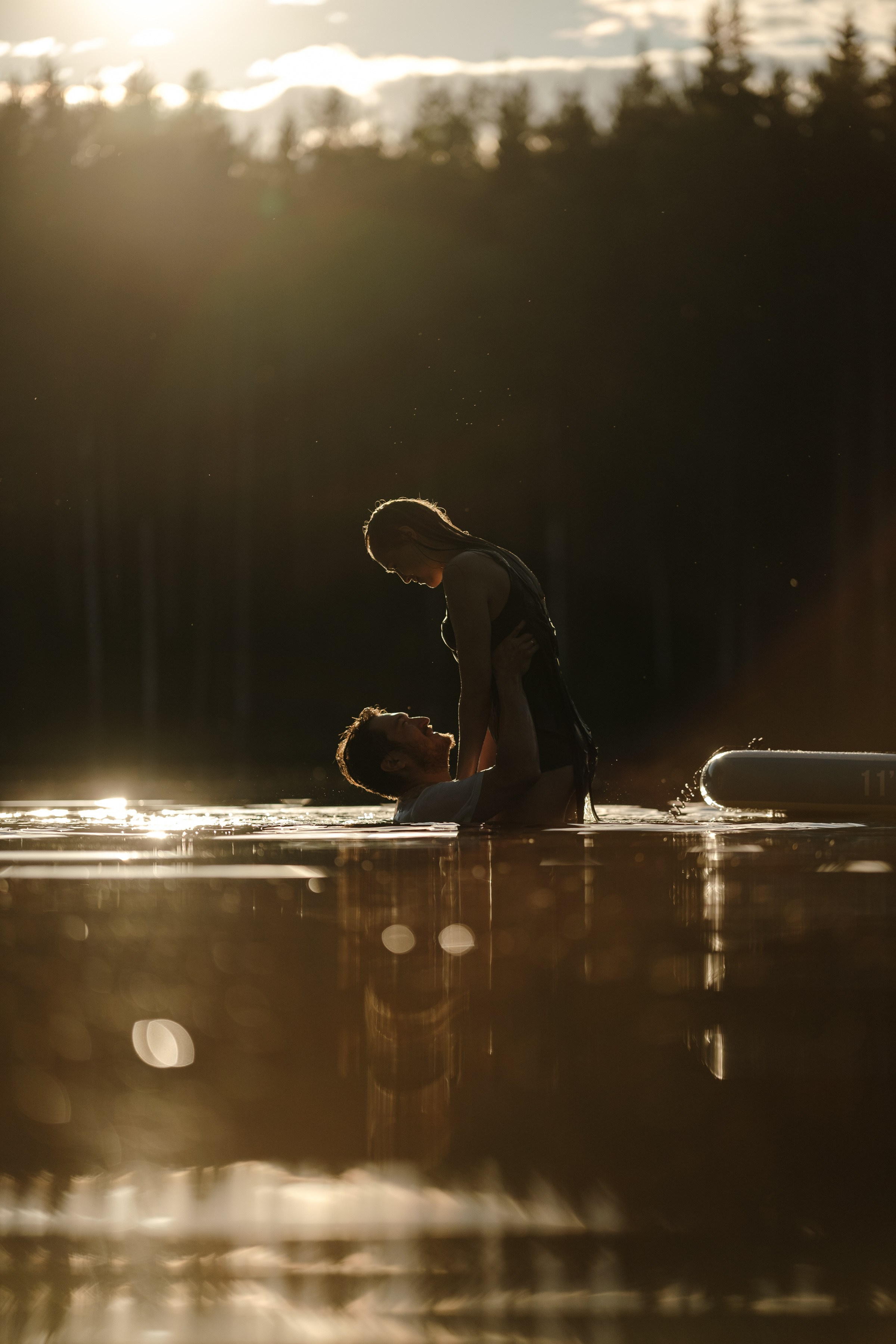 Петя и Лина, на сапах. Интерьерный фотограф и видеограф в Санкт-Петербурге Вадим Балбашевский