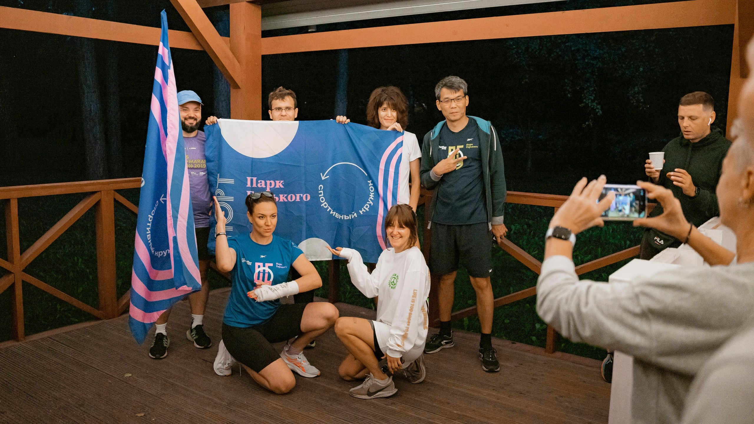 Пробежка RunForSun. Контент-фотограф в Москве Тима Забабурин