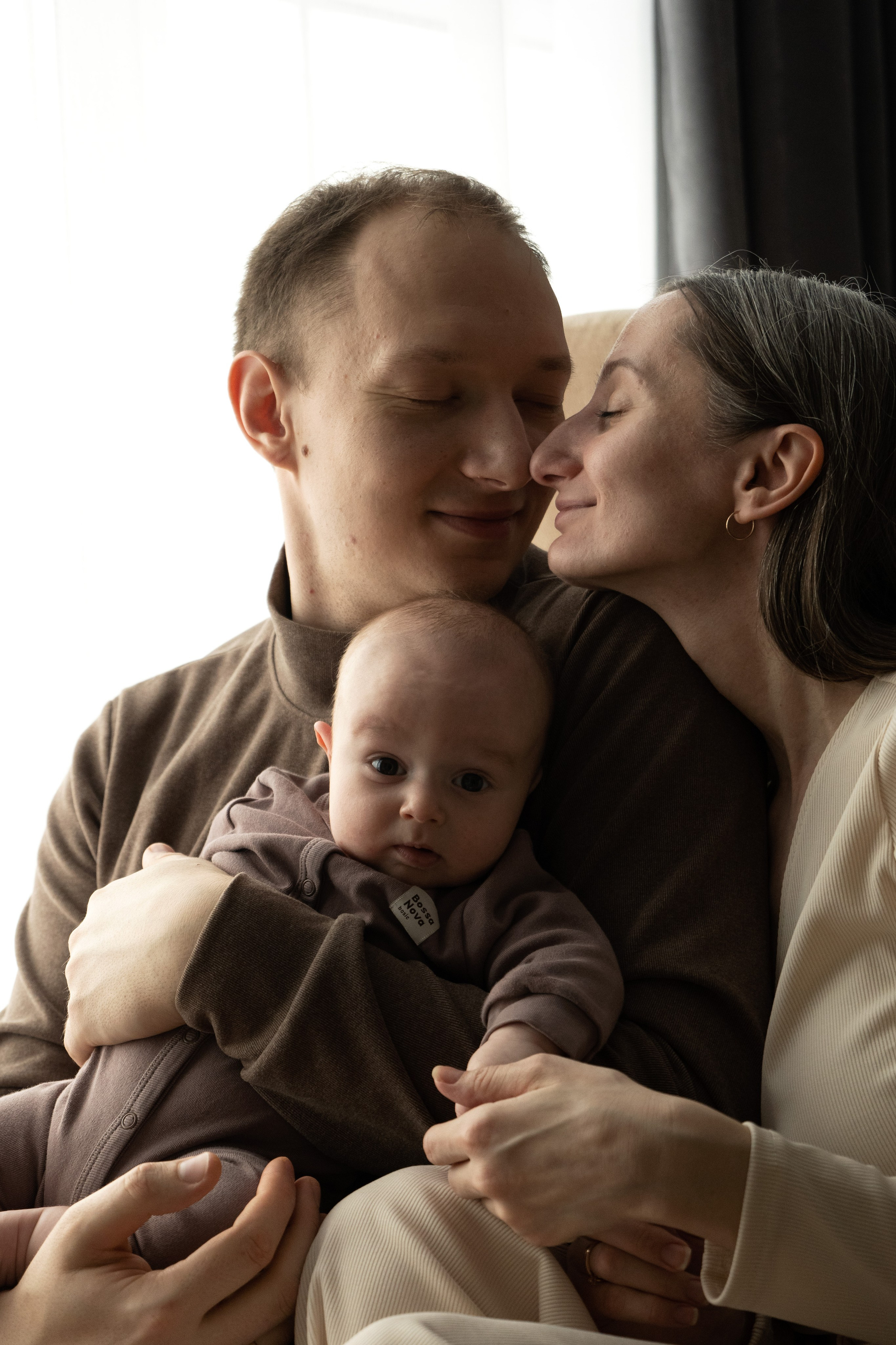 Домашняя новогодняя фотосессия с малышом. Фотограф видеограф Ольга Василевская