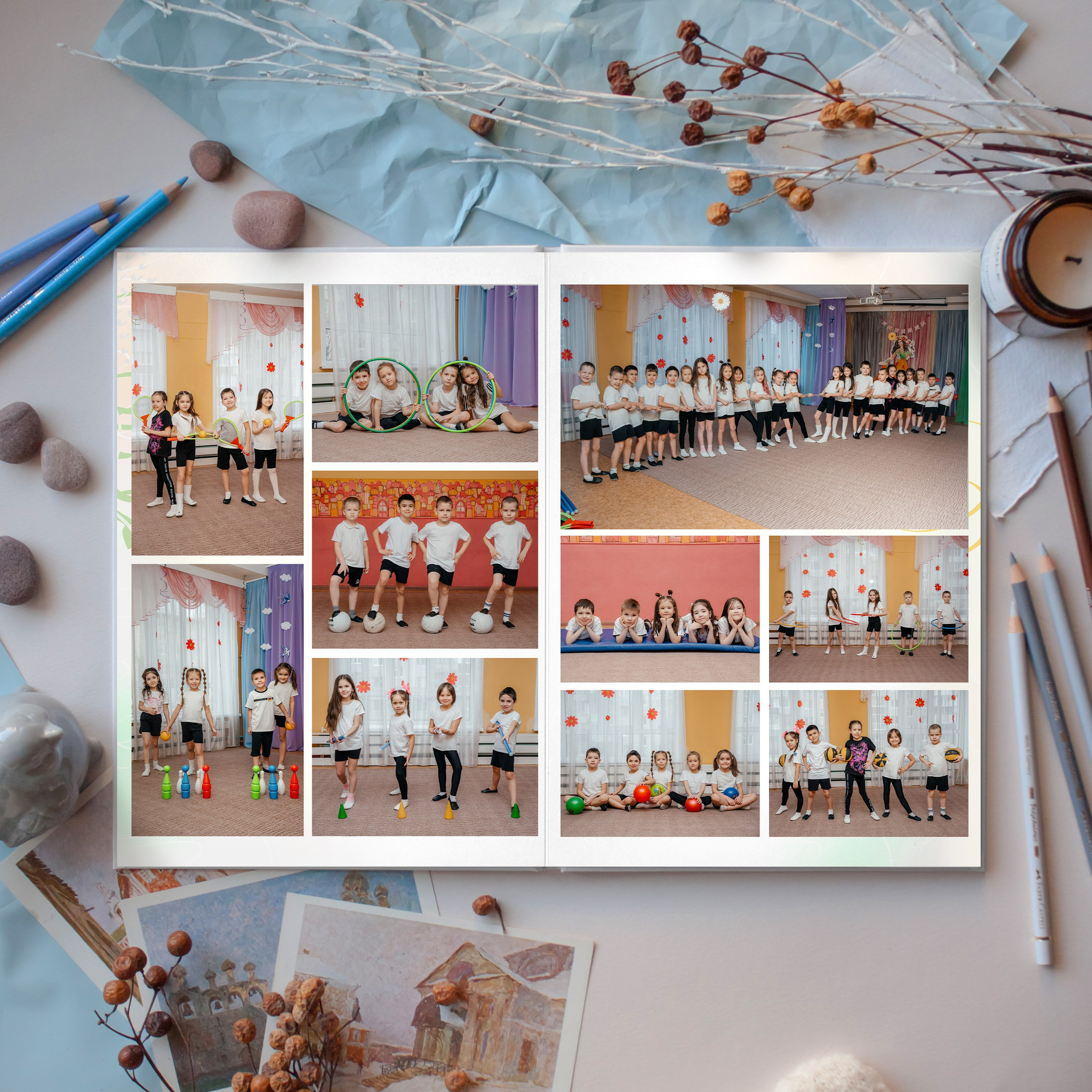 Альбомы для детского сада. Выпускные фотоальбомы в Казани