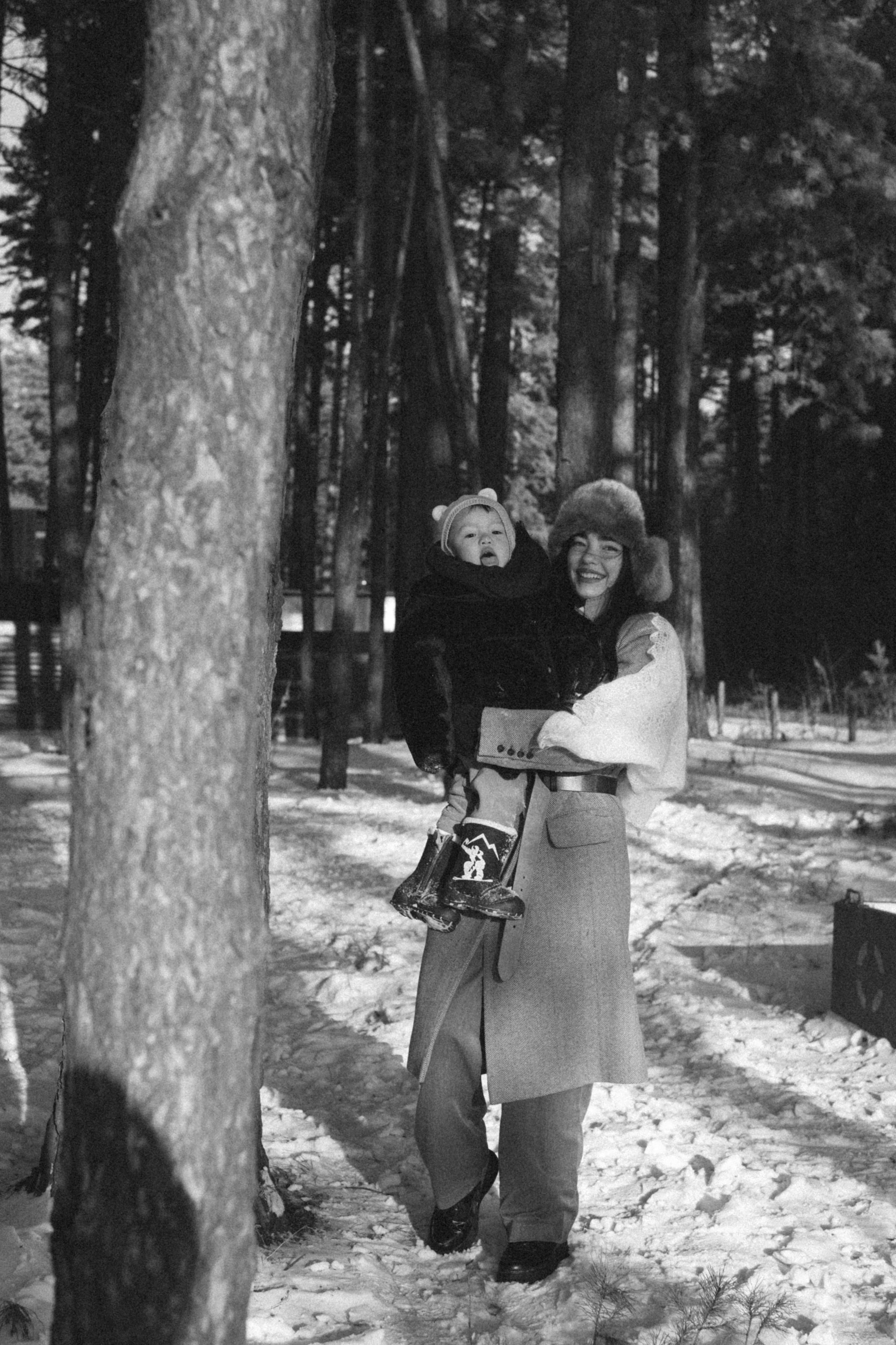 Ксюша, Том и Кирин | в стиле СССР. Фотограф в Новосибирске Диана Ильиных