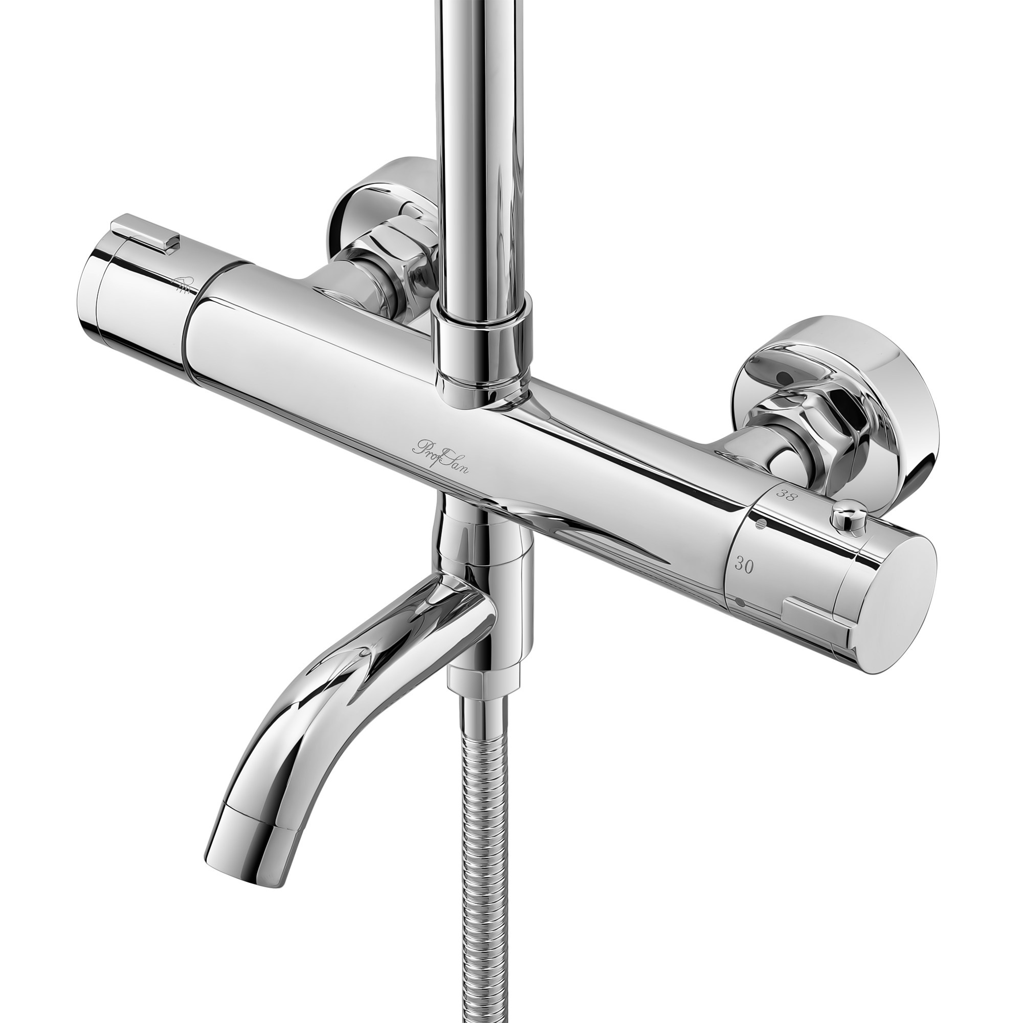 Хром душевая система для ванны