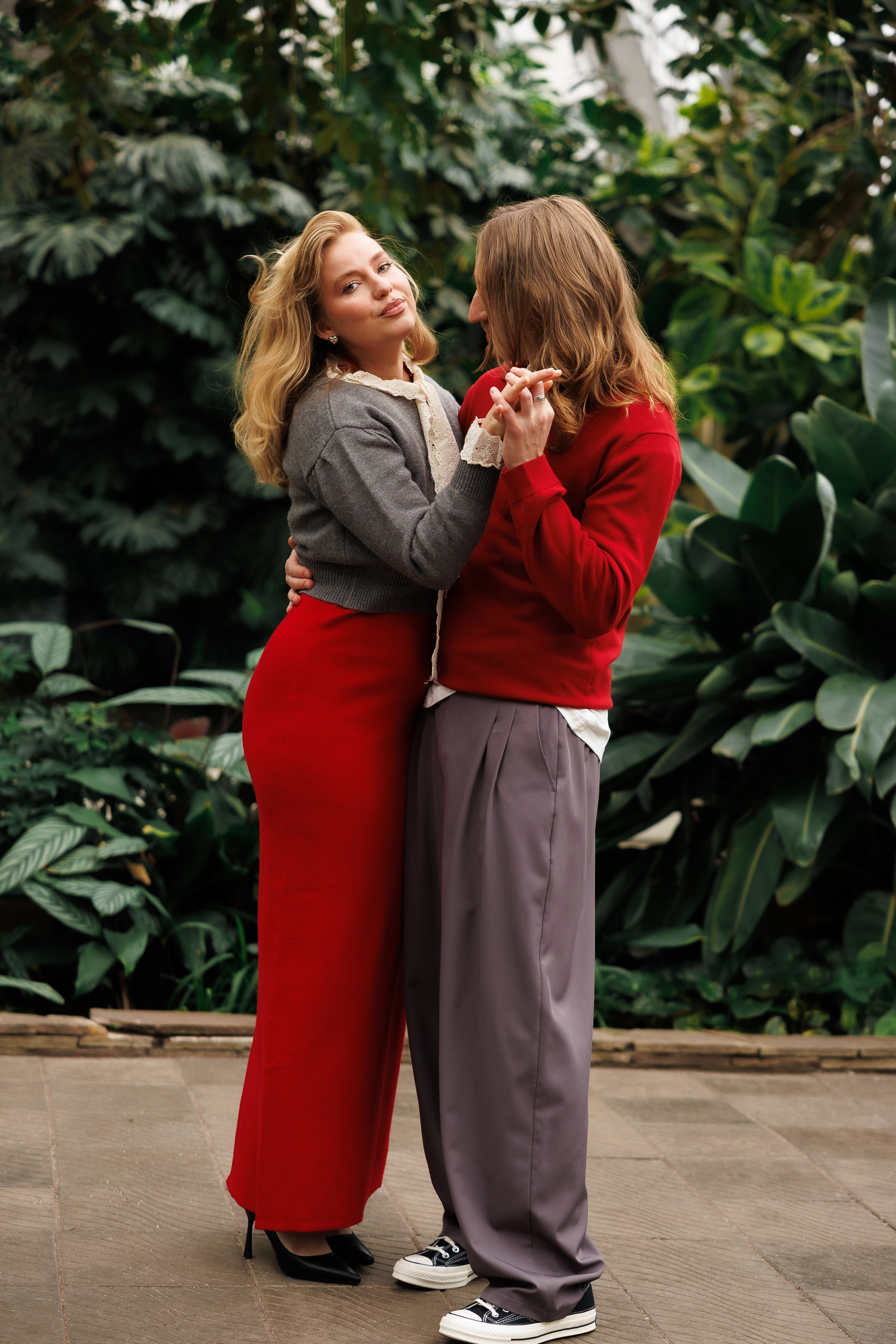 Предложение в оранжерее. Свадебный и семейный фотограф в Москве Красинская Мария