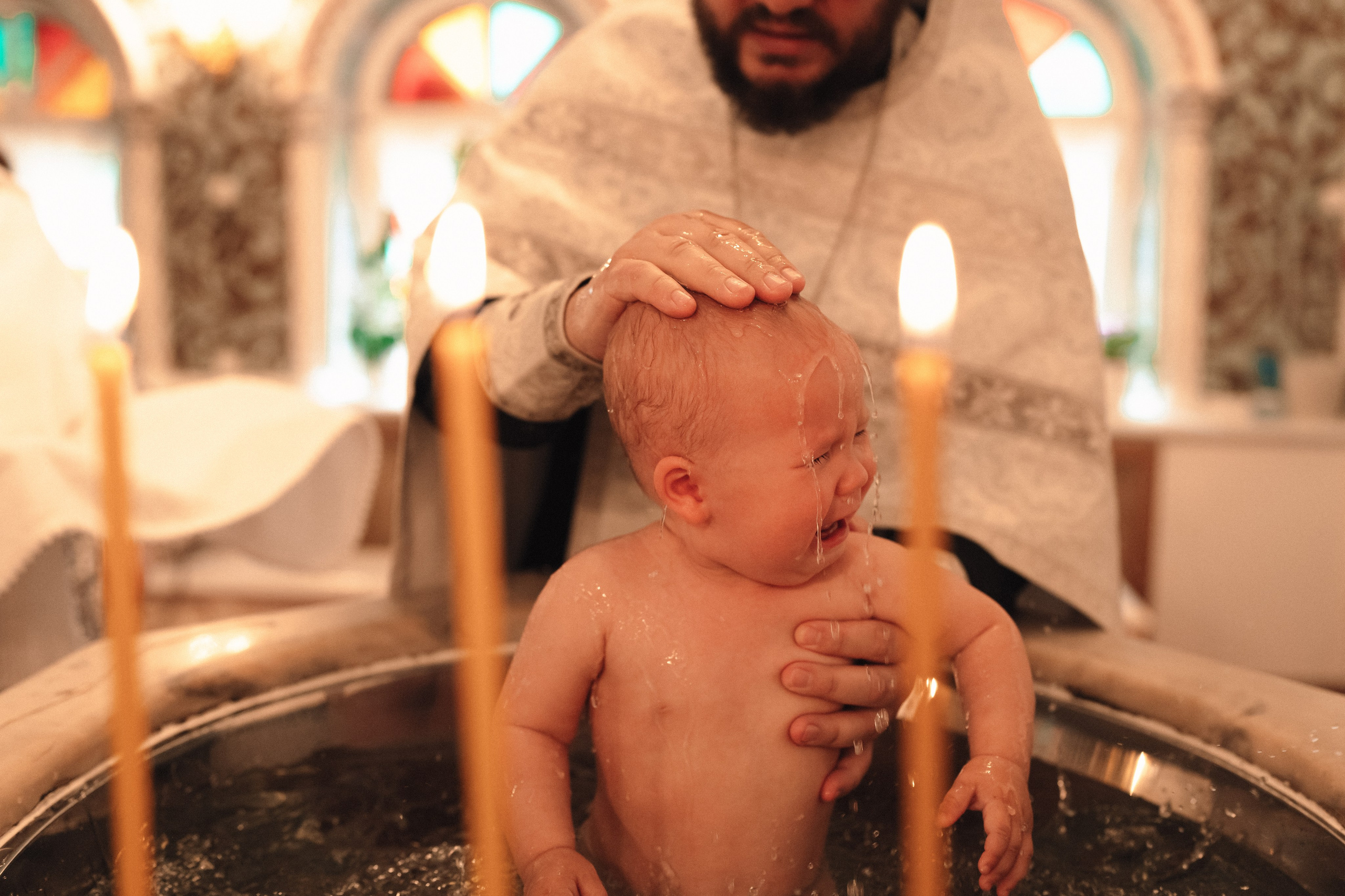 Таинство крещения. Семейный фотограф Валерия Фабричникова, Москва