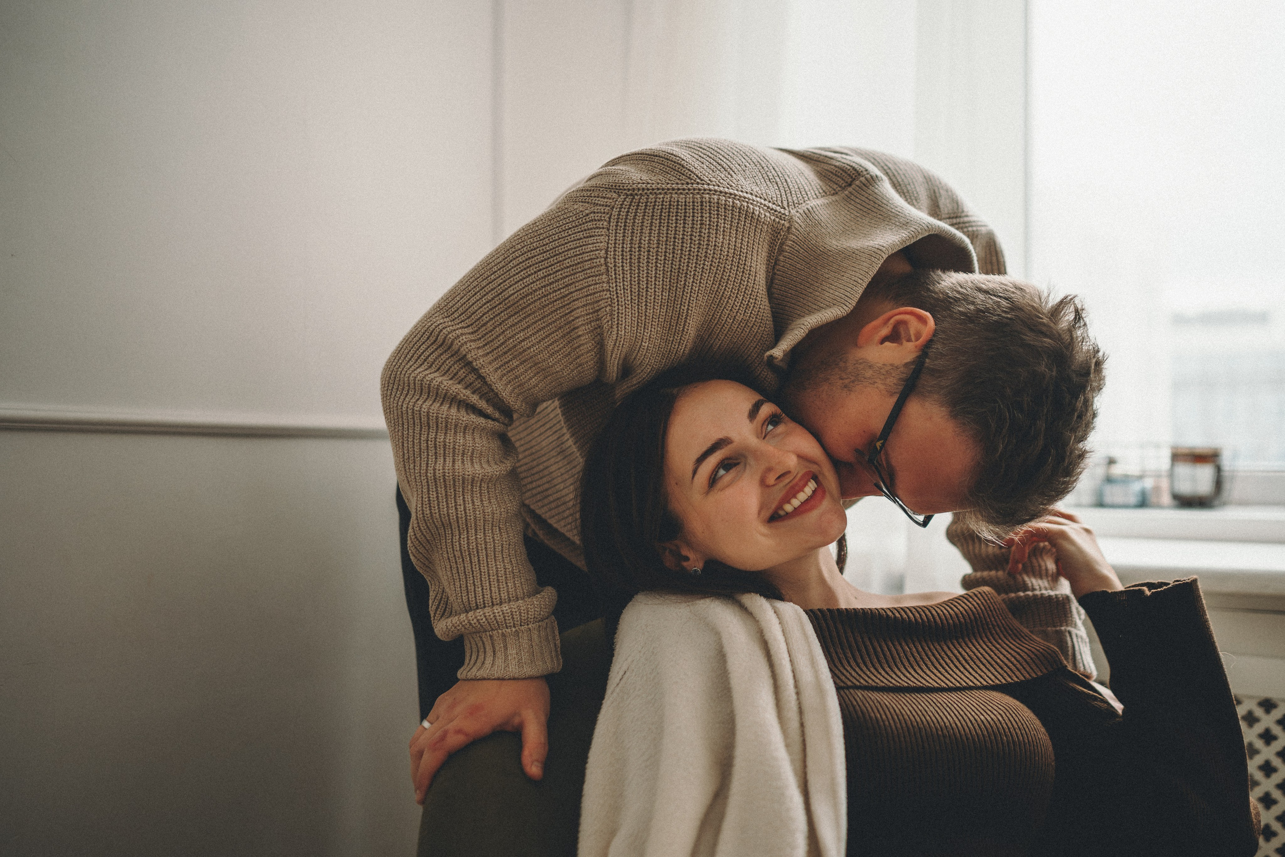Маша, Илья и Локи. Семейный фотограф анималист Ананьева Мария — Москва