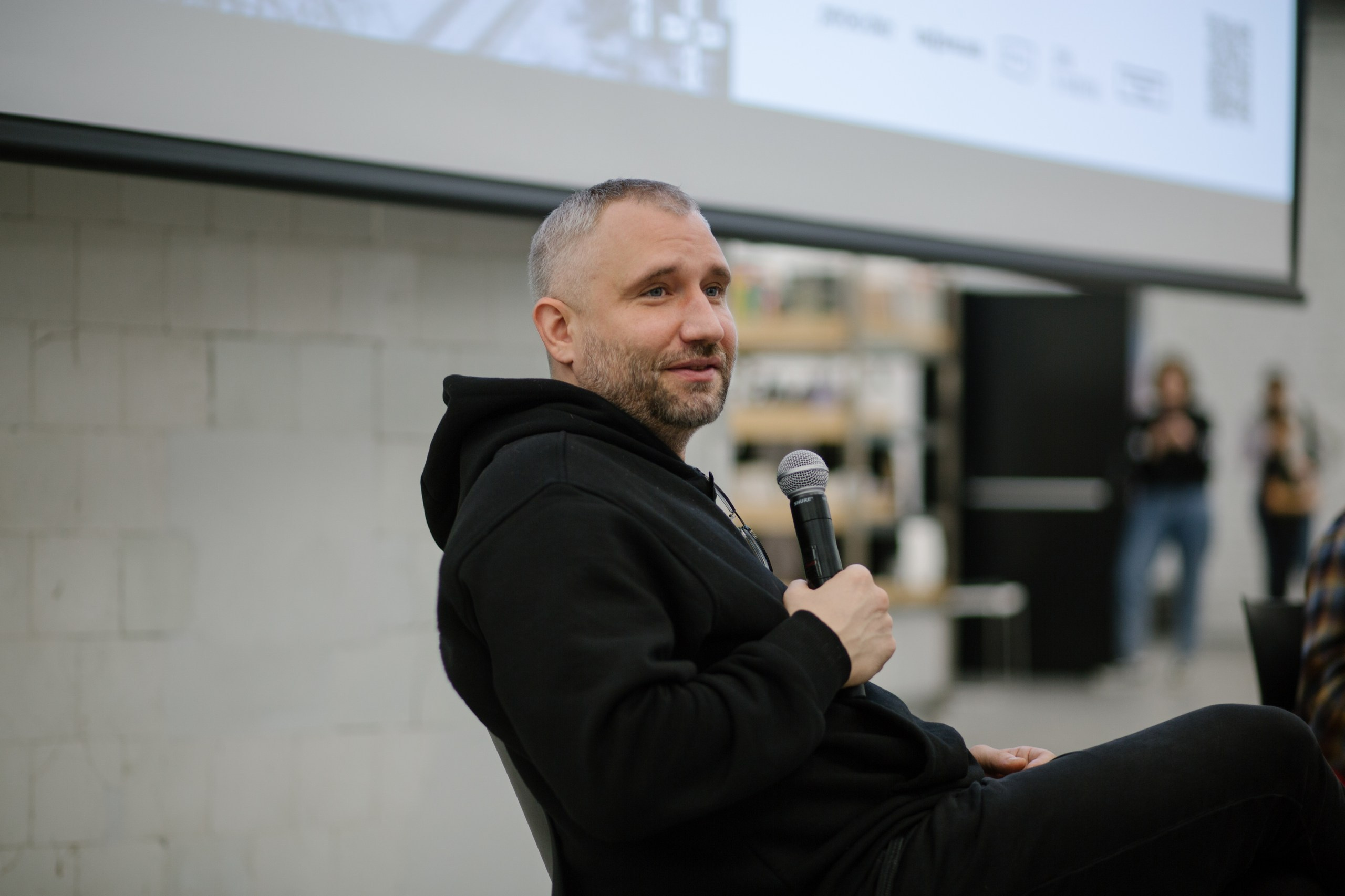 Встреча с Юрием Быковым. Фотограф мероприятий, персональные съемки в Москве Владиславлева Настя