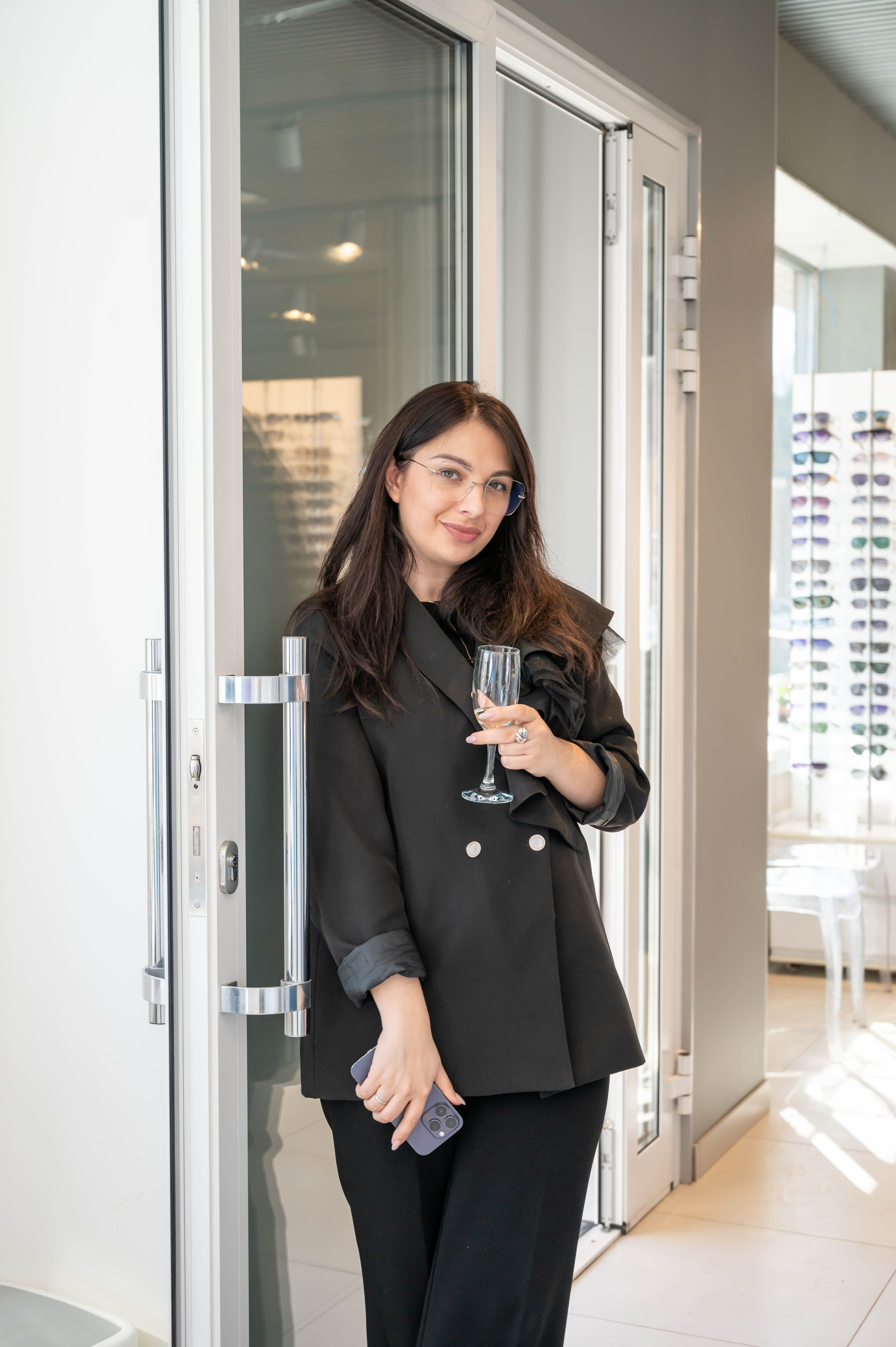 Съёмка открытия оптики