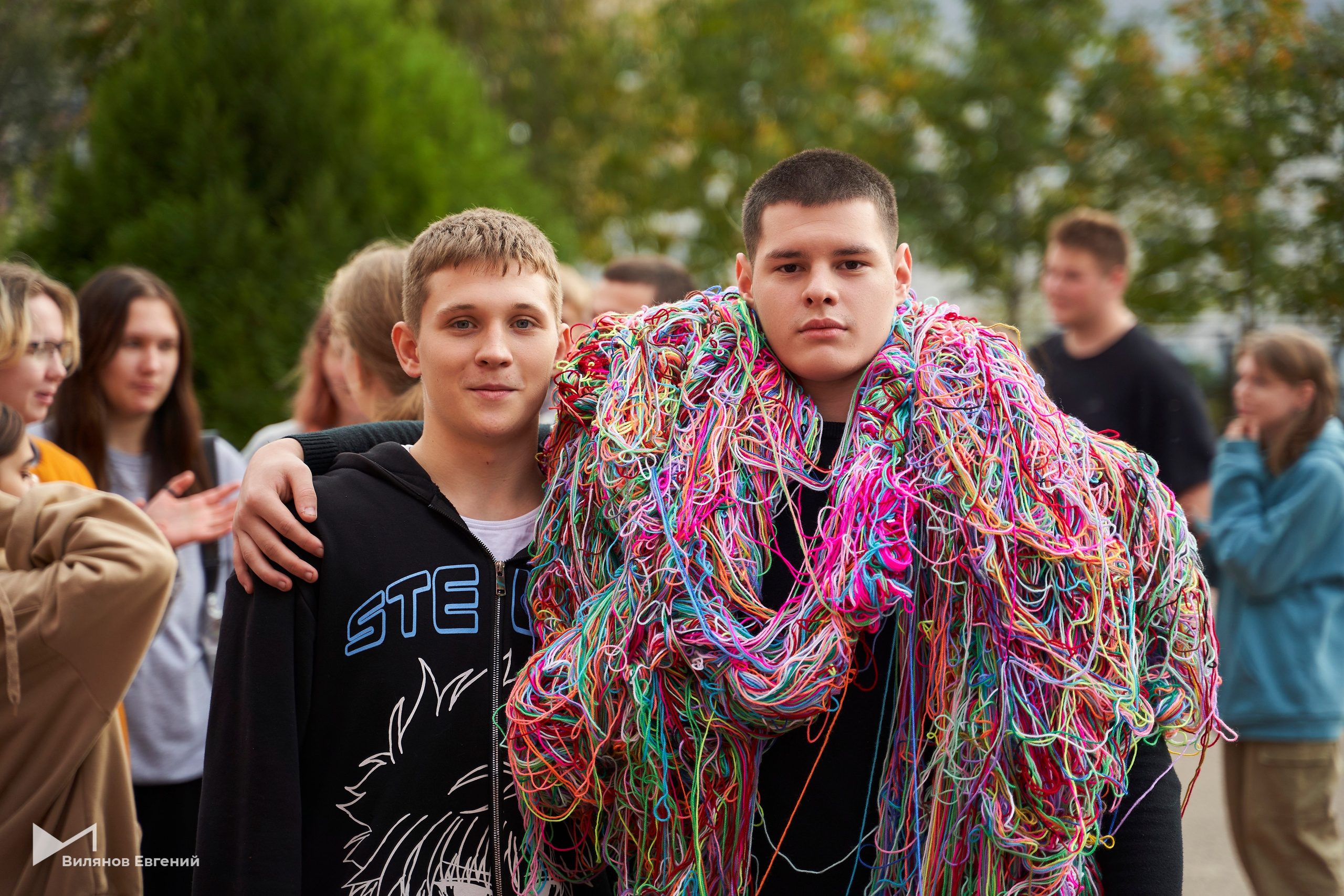 Мероприятие «Веревка» для первокурсников ННГАСУ. Репортажный фотограф Вилянов Евгений. Нижний Новгород