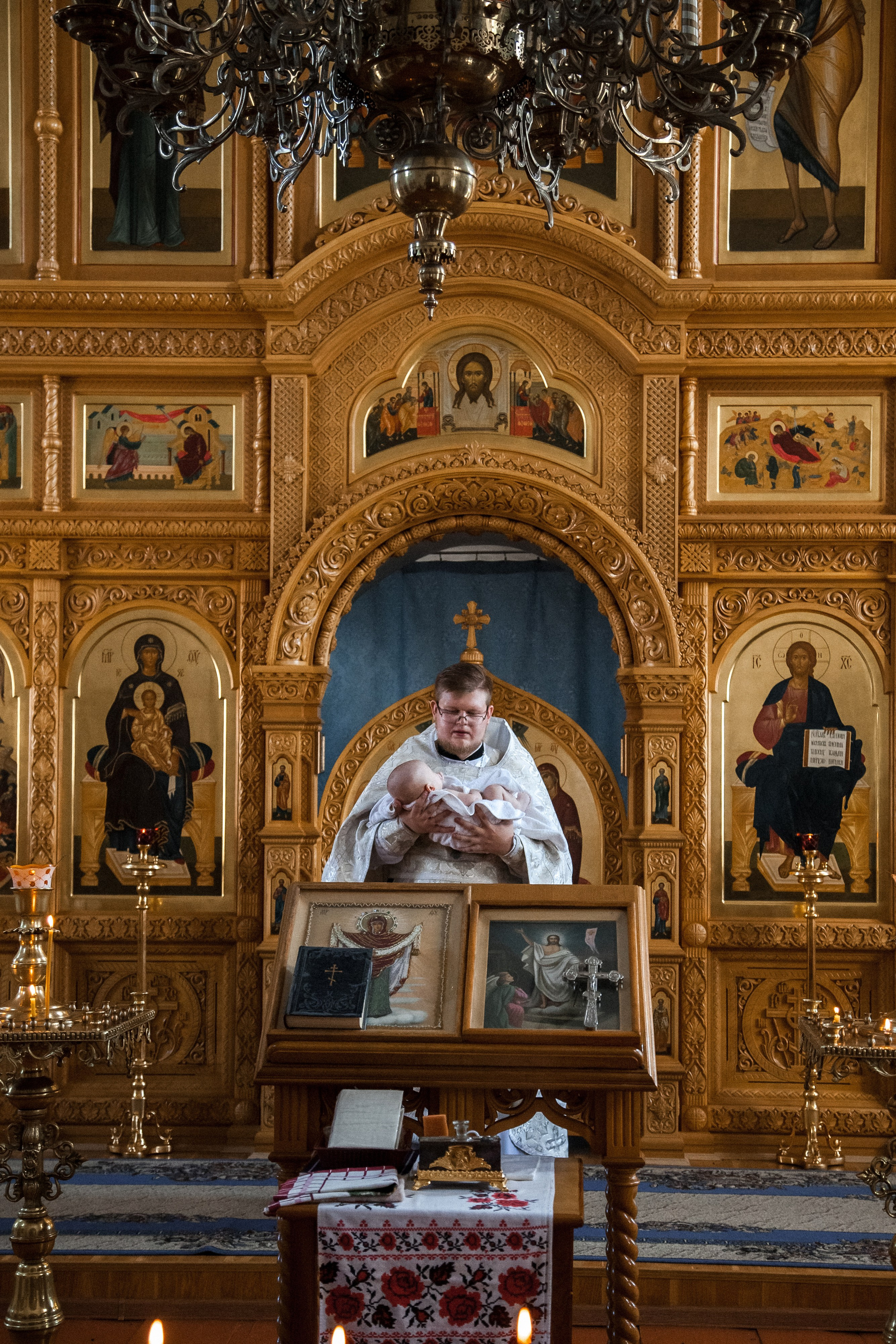 Таинство Крещения. Покровский Собор. Портретный, семейный, свадебный фотограф в Брянске Маргарита Василькова