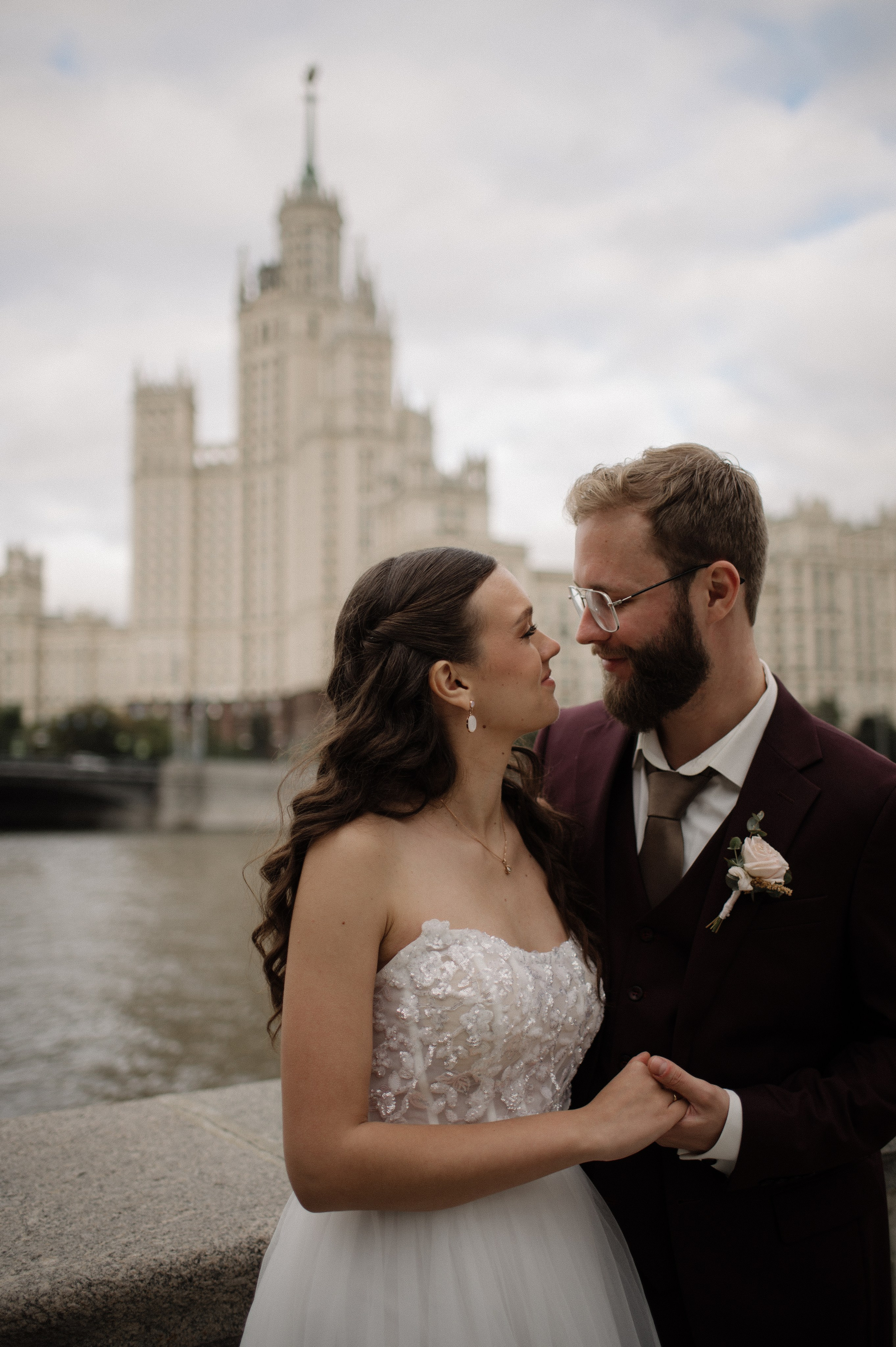 В&В Яуза & Котельническая набережная. Свадебный фотограф в Москве Анна Литвинова