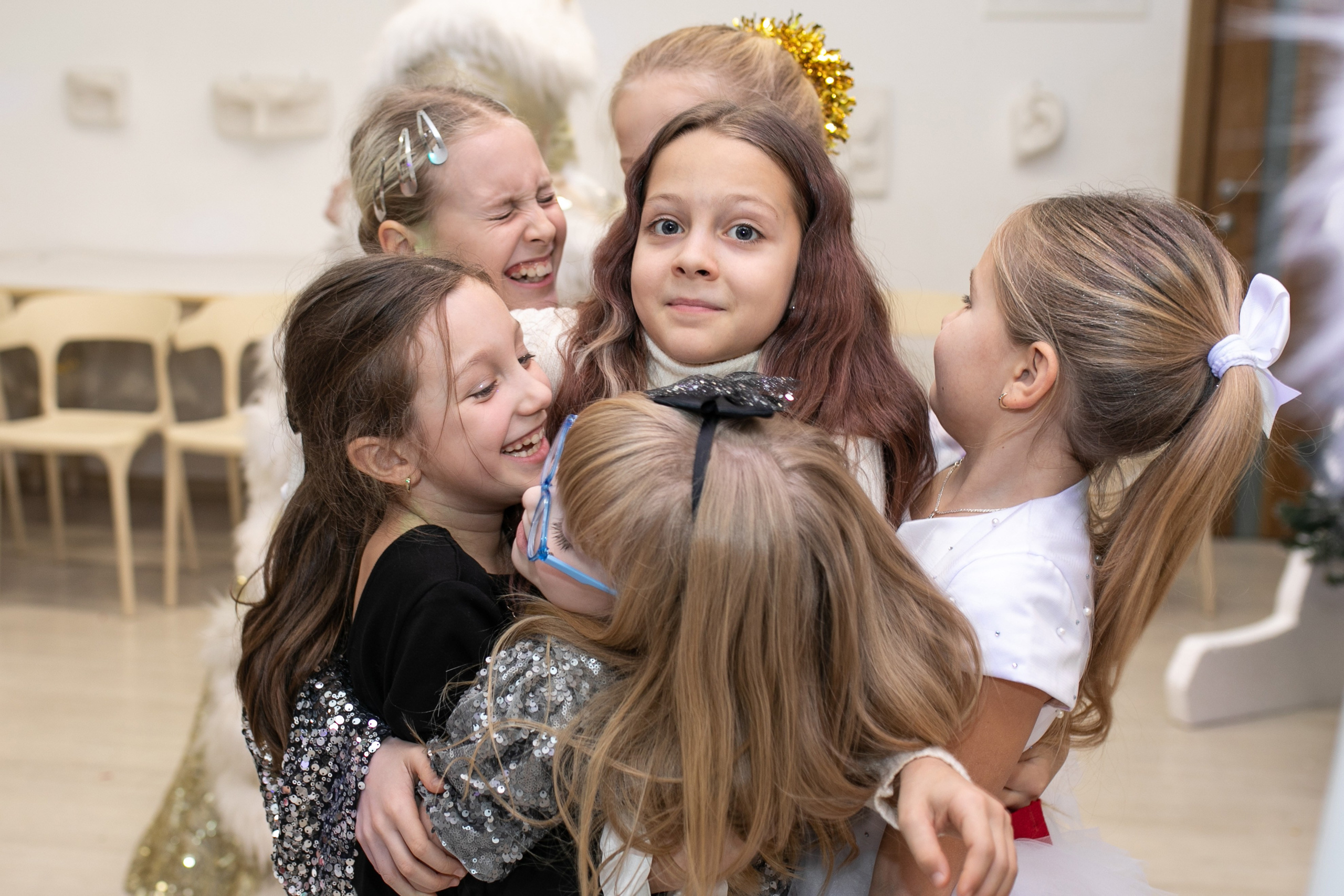 Новогодний утренник в «Бэмби». Фотограф в Новосибирске Ася Зверева