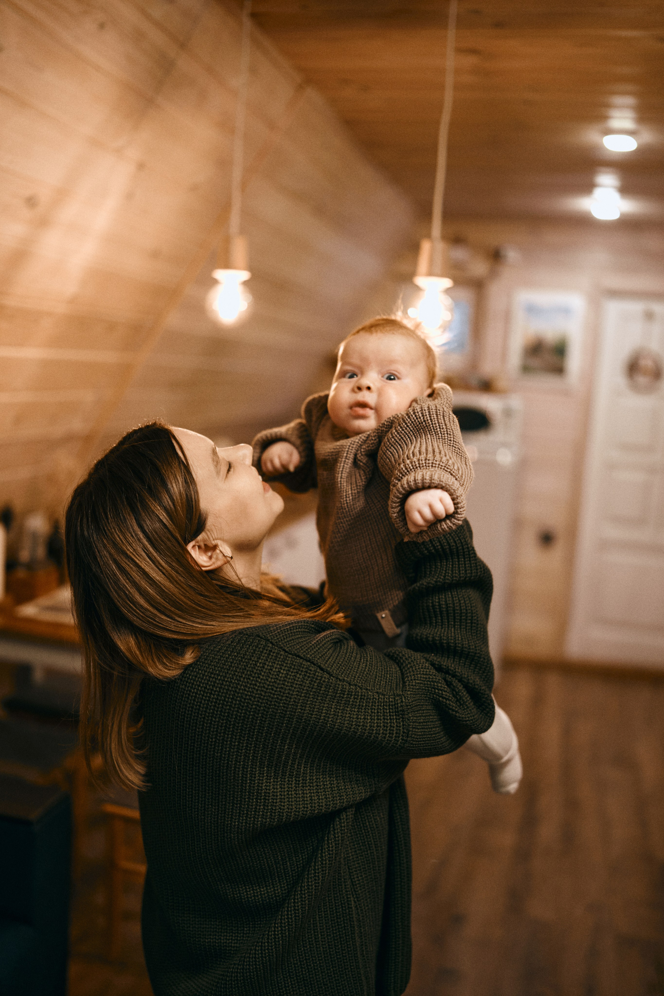 Осень, домик, семья. Фотограф Киров Анжелика Некрасова