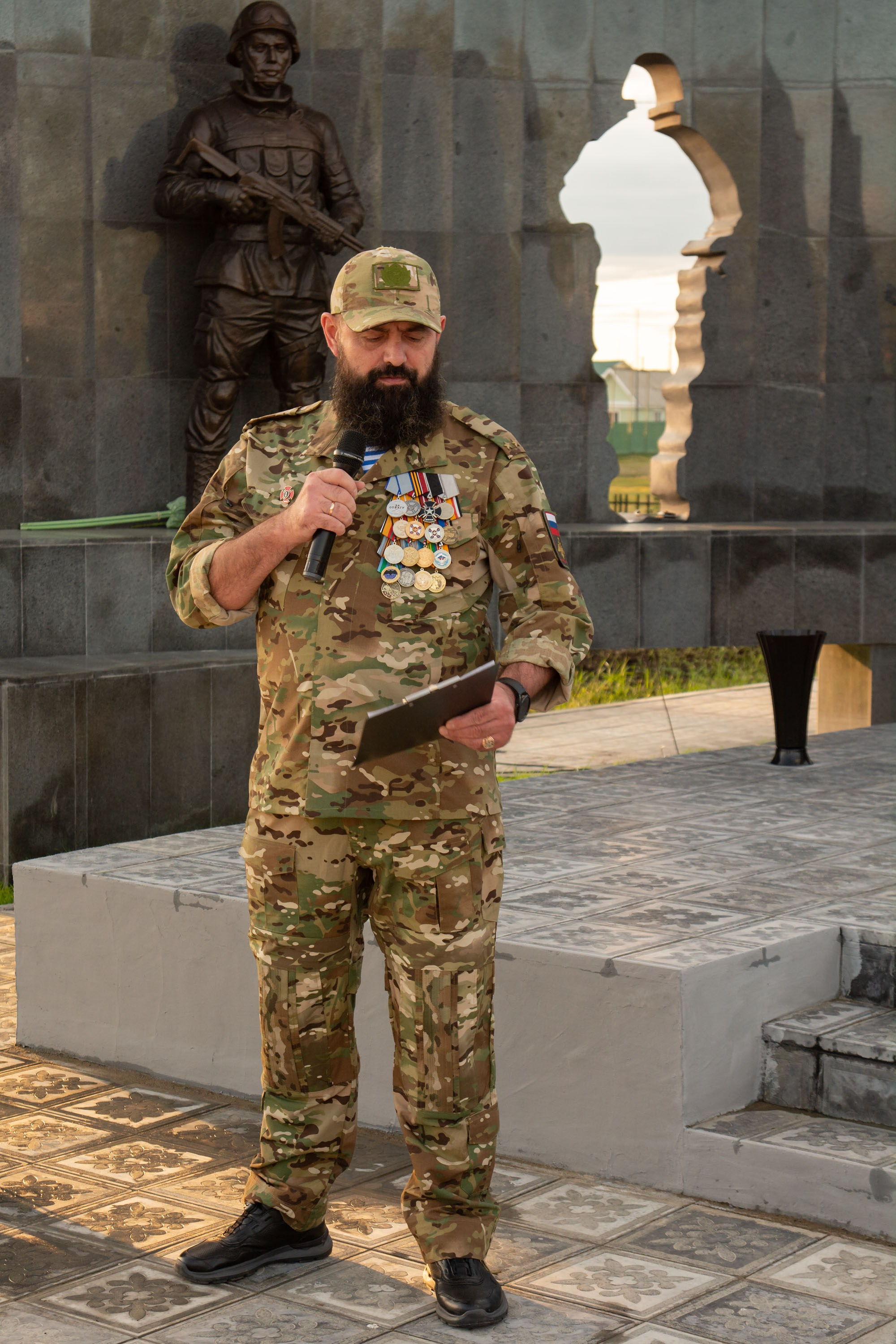 Открытие мемориального комплекса. Фотограф широкого профиля Чита-Цасучей