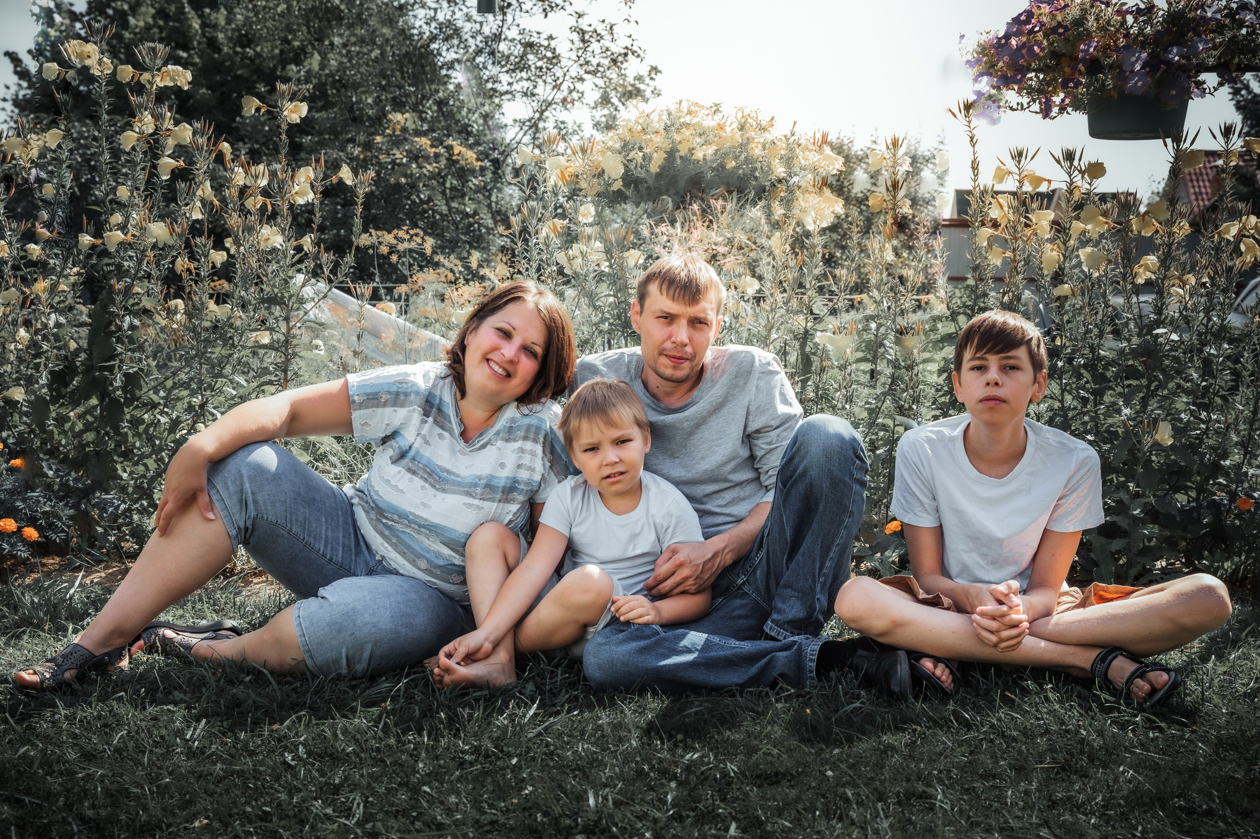 Семейная фотосессия. Портретный и свадебный фотограф в г. Москва Цынская Вера