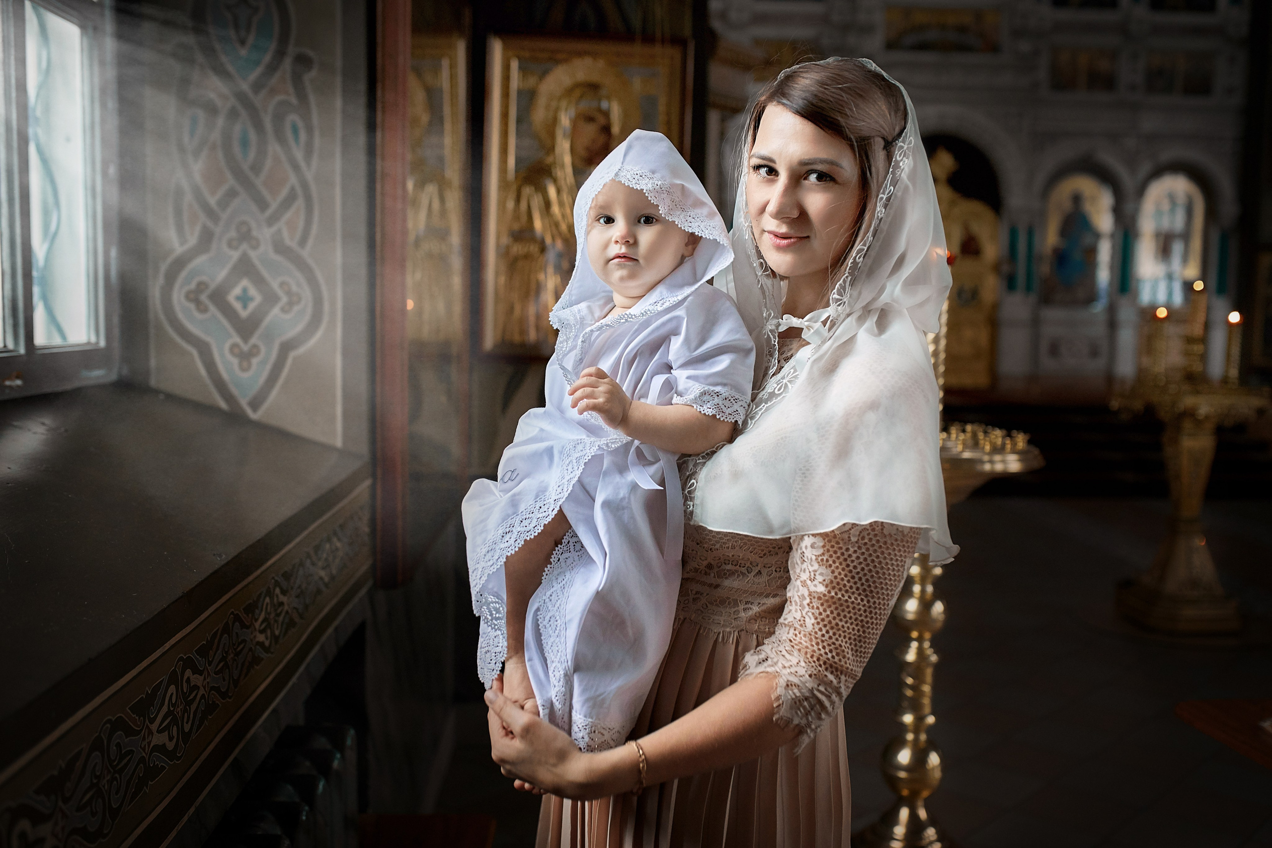 Таинство Крещения. Детский фотограф новорождённых в Ростове-на-Дону. Фотограф крещения. Фотограф Беременности. Детская фотосессия на год