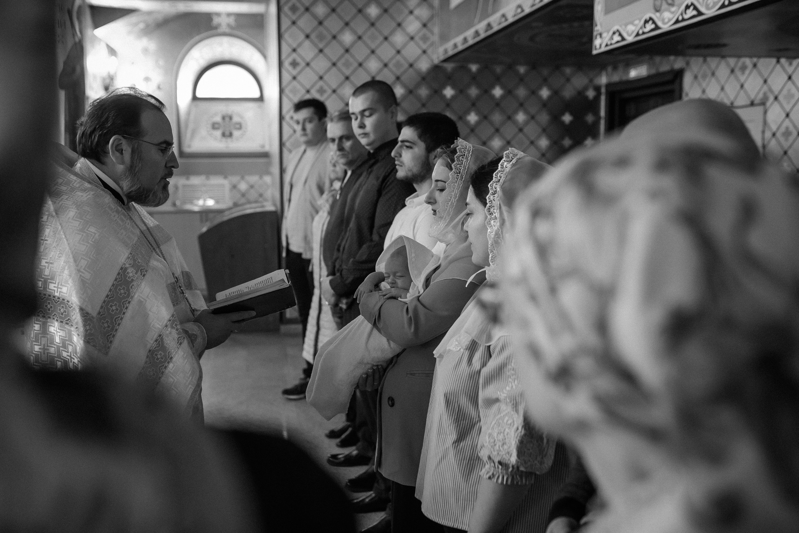 Крещение Софии. Храм Никольский. Семейный фотограф в Сургуте