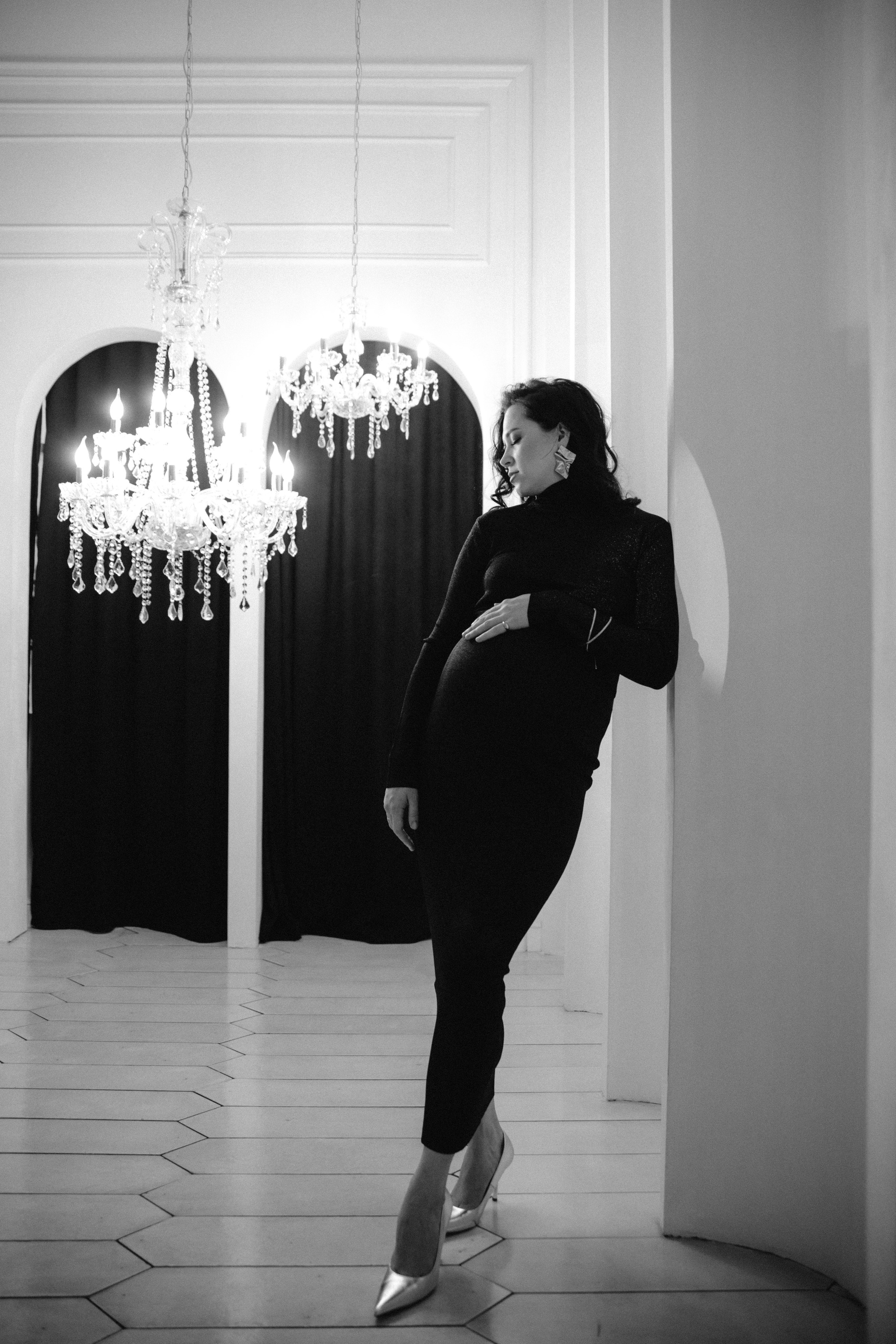 Фотосессия «В ожидании чуда» в студии в Екатеринбурге. Свадебный, семейный фотограф, контент съёмка. Екатеринбург. Елена Граф