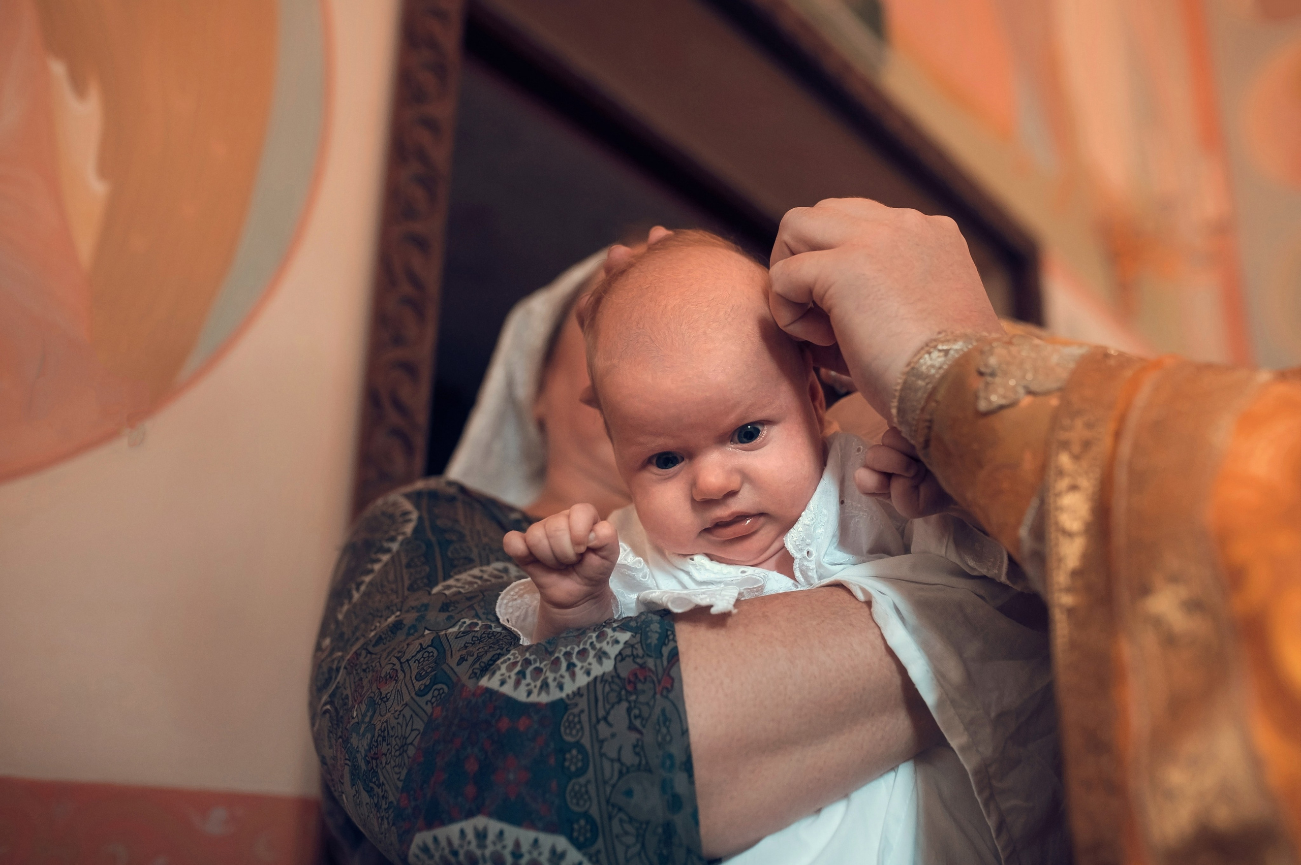 Таинство Крещения Крестовоздвиженский храм. Семейный фотограф Олеся Батурина Рязань