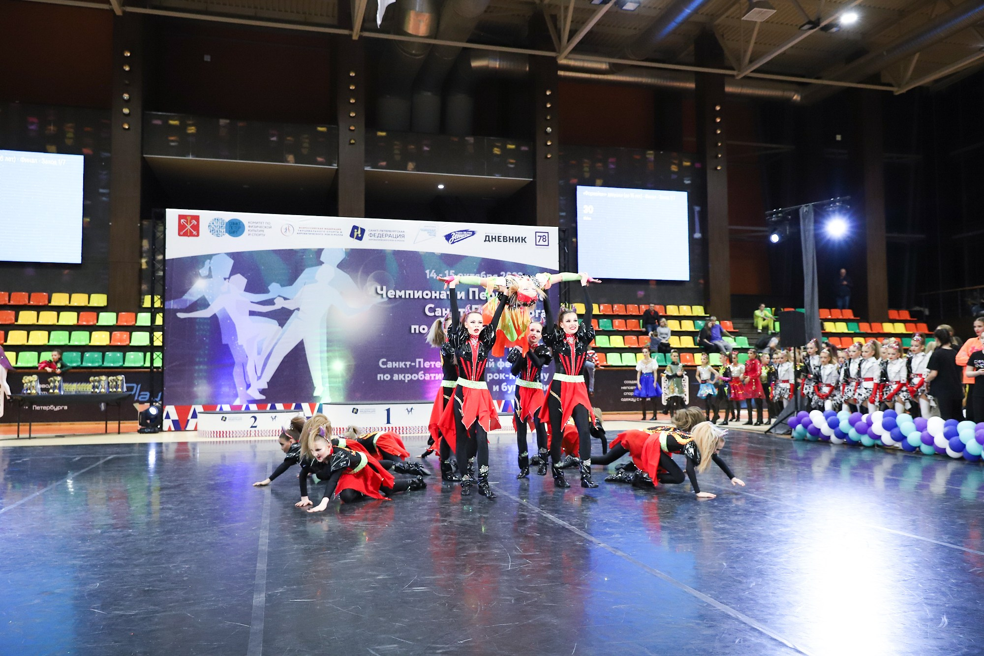 Чемпионат и Первенство Санкт-Петербурга по акробатическому рок-н-роллу. Фотограф Дарья Попова