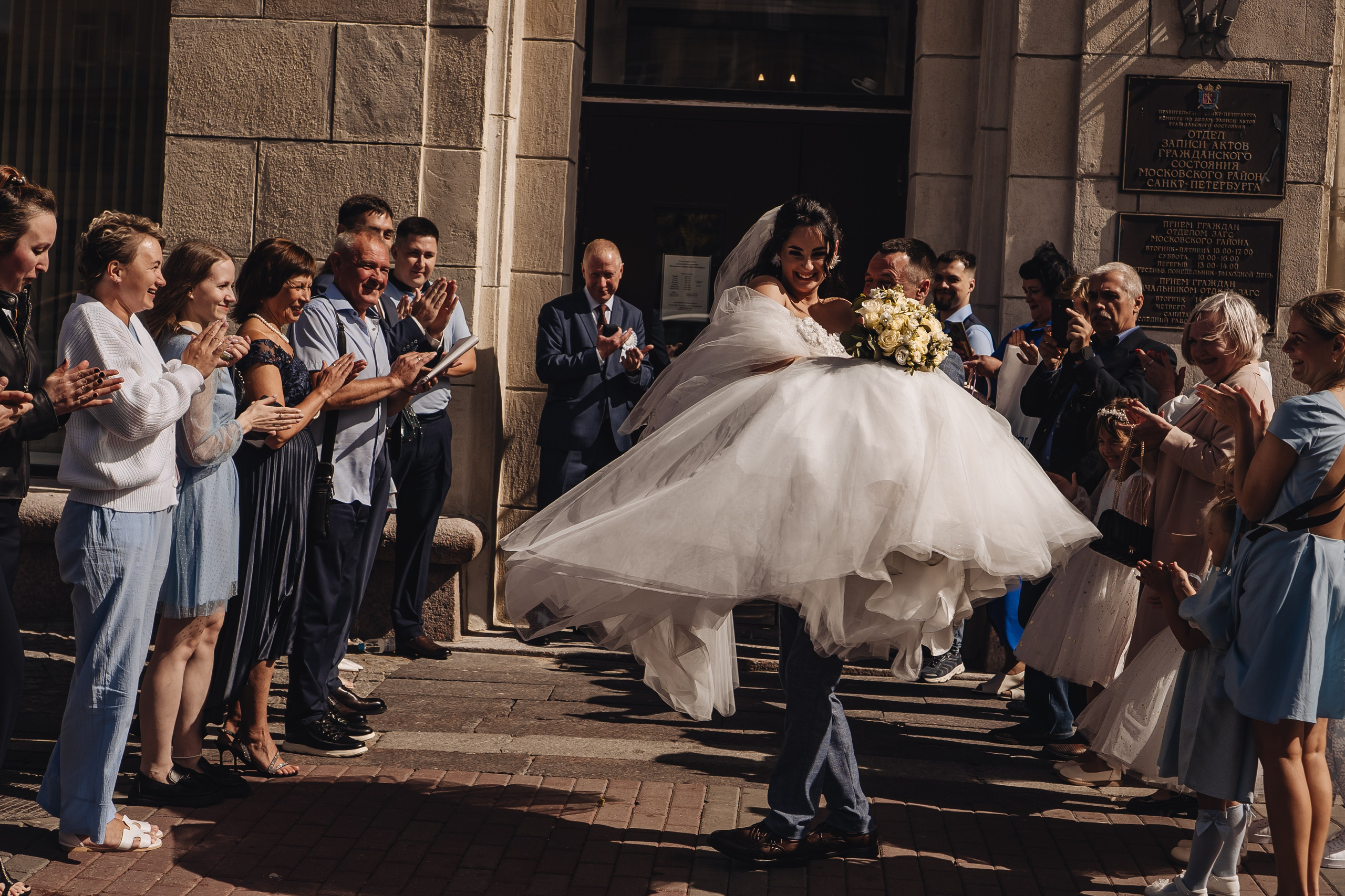 СВАДЕБНАЯ СЬЕМКА В ЗАГСЕ НА МОСКОВСКОМ ПРОСПЕКТЕ. Профессиональный фотограф, Санкт-Петербург — Виктория Богомолова