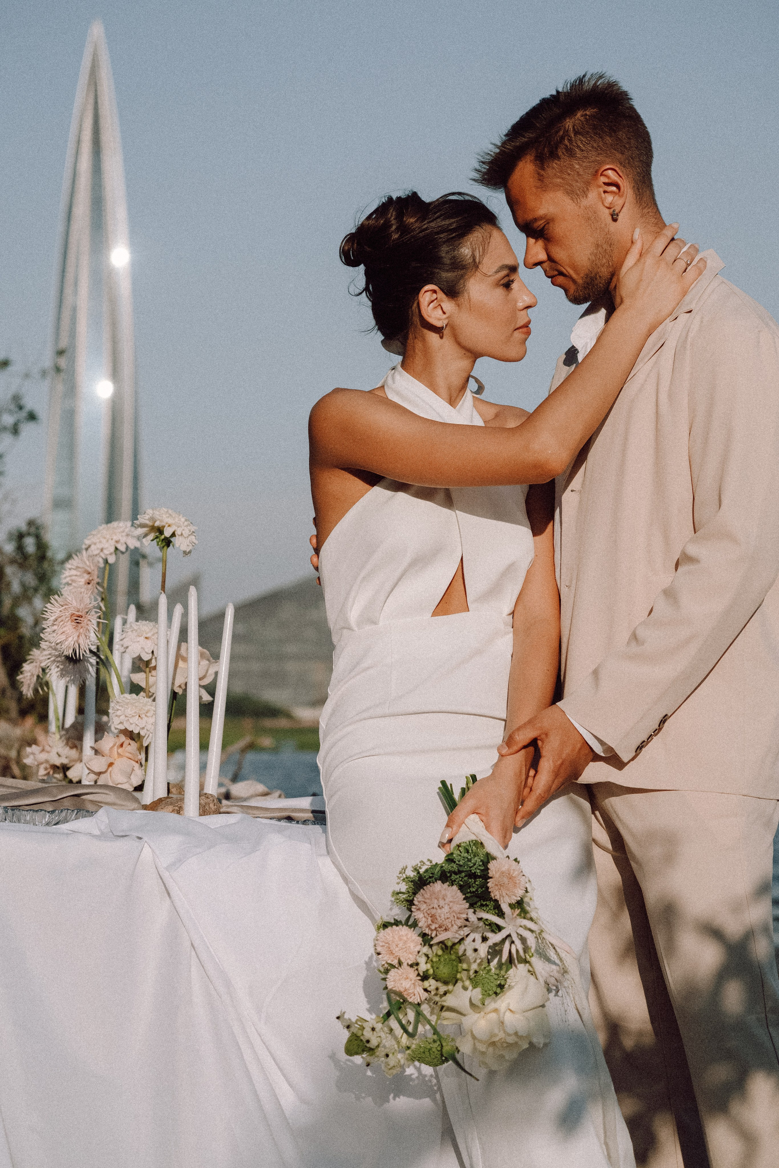 СВАДЕБНАЯ ФОТОСЕССИЯ ВЫЕЗДНОЙ ЦЕРЕМОНИИ (ФИНСКИЙ ЗАЛИВ). Профессиональный фотограф, Санкт-Петербург — Виктория Богомолова