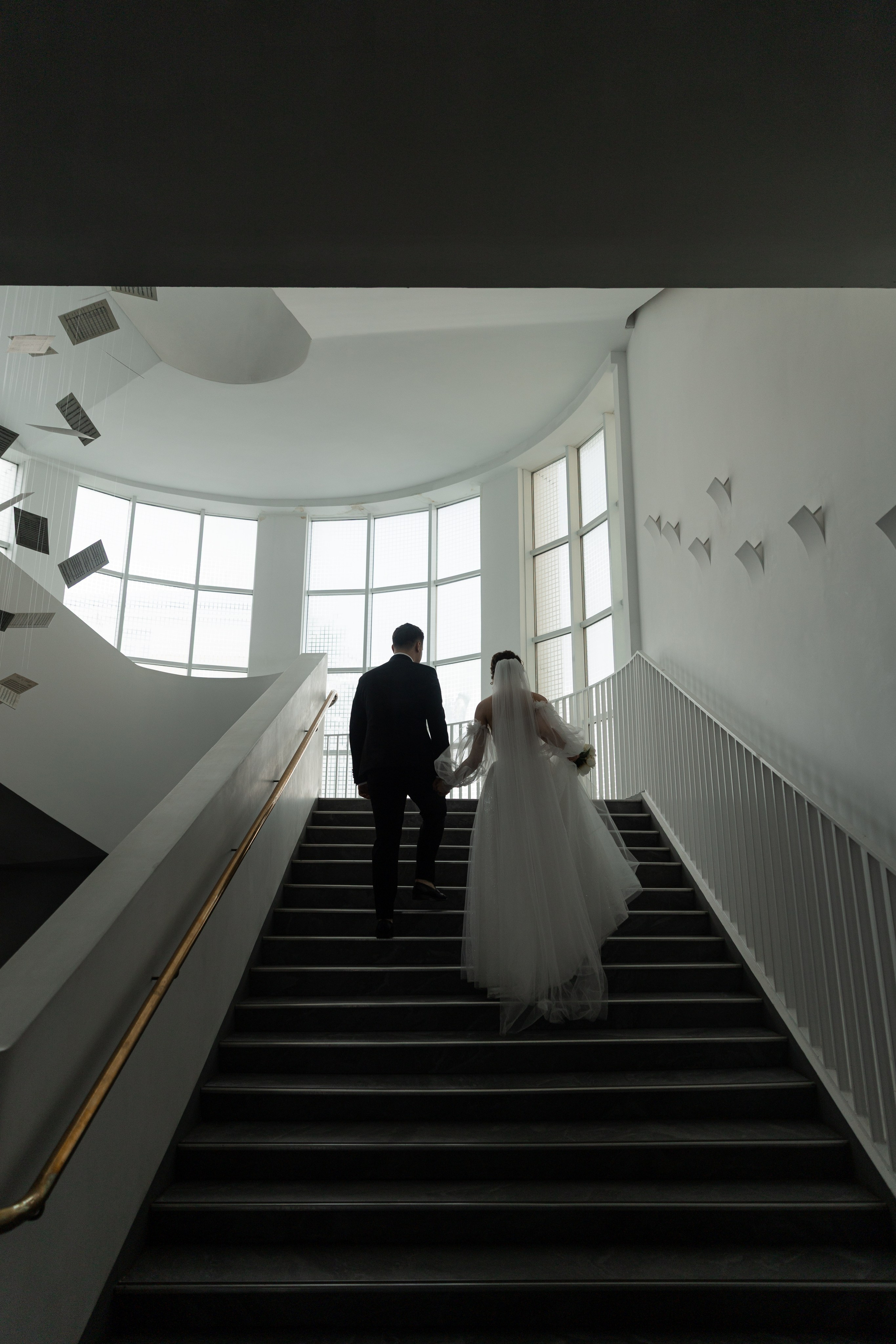 Свадебная фотосъемка Влада и Анны в филармонии Нижнего Новгорода