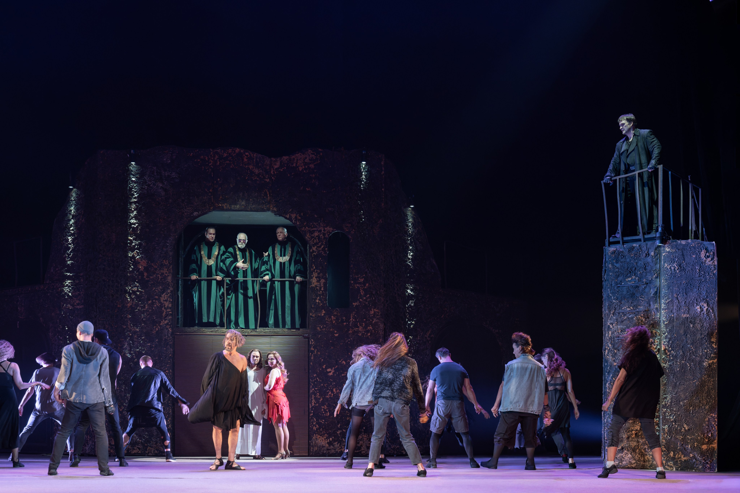 Театр Моссовета: Иисус Христос Супервезда — 35 лет на сцене. Сайт фотографа Сергея Абрамова