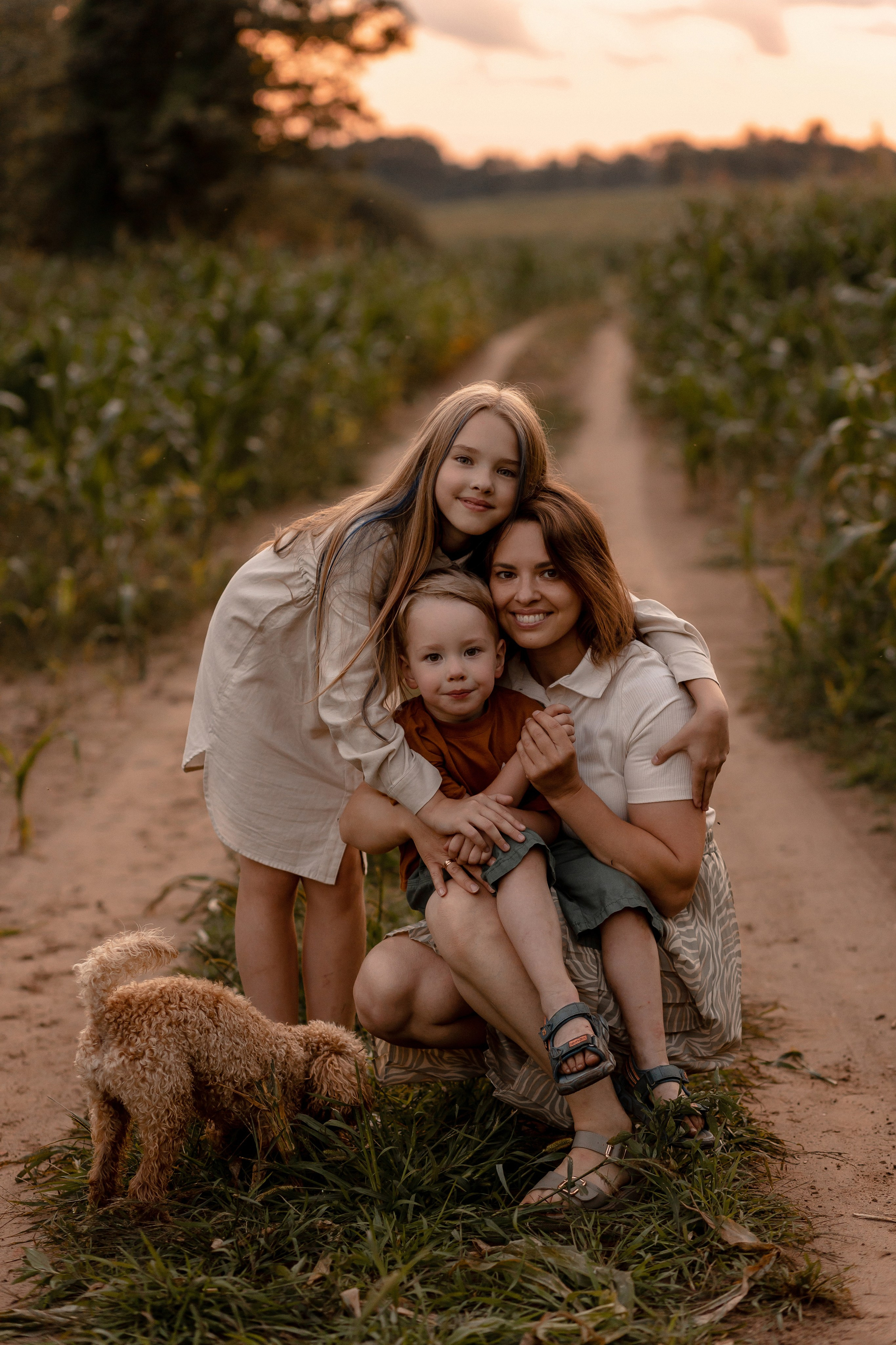 Мария, Илья, Алиса, Константин. Свадебный фотограф Елена Ловцевич