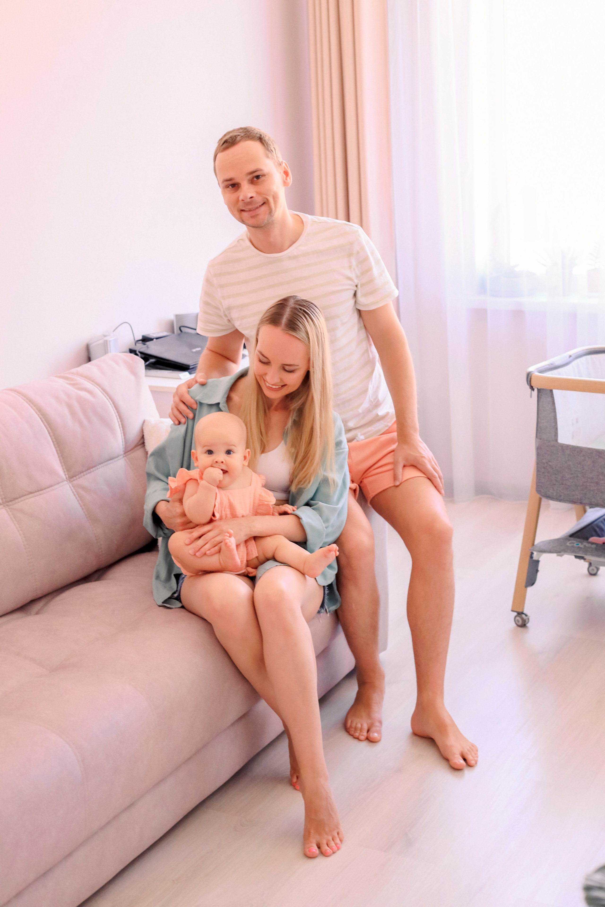 Семья Надежды. Семейный фотограф и фотограф новорожденных в Санкт-Петербурге Алина Фе