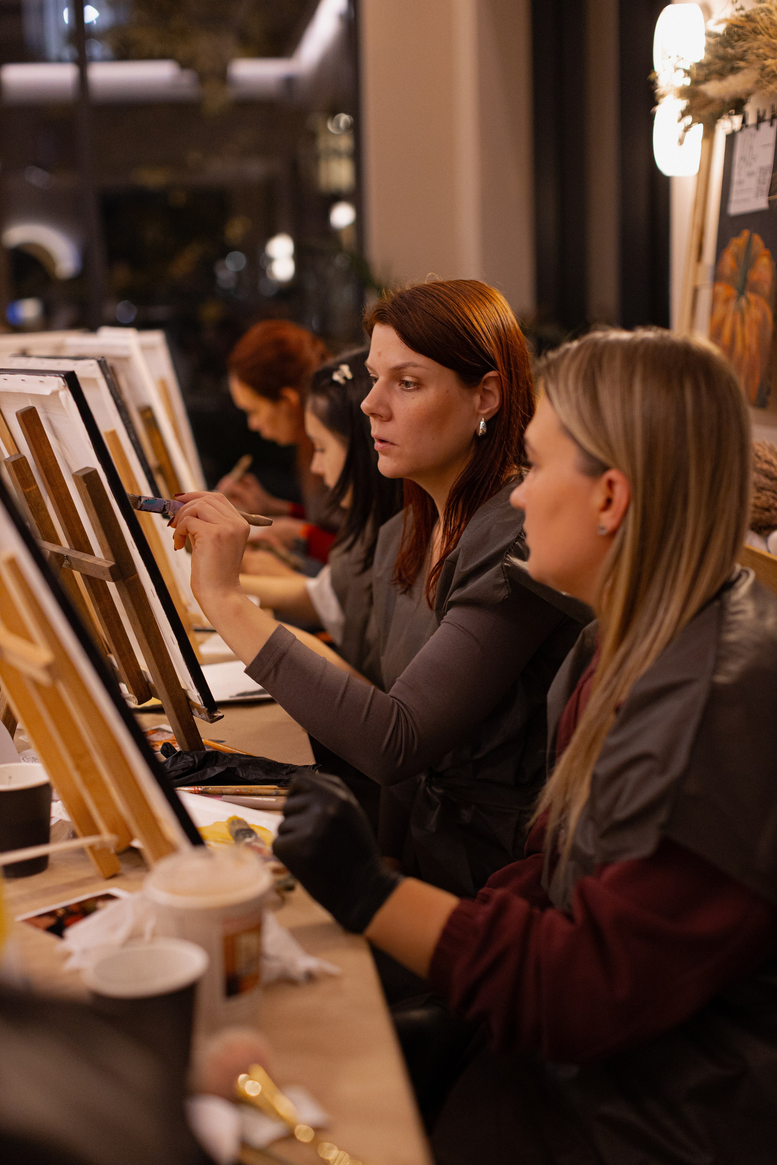 МК Тыква в кафе Здрасте. Анастасия Ракчеева Художник