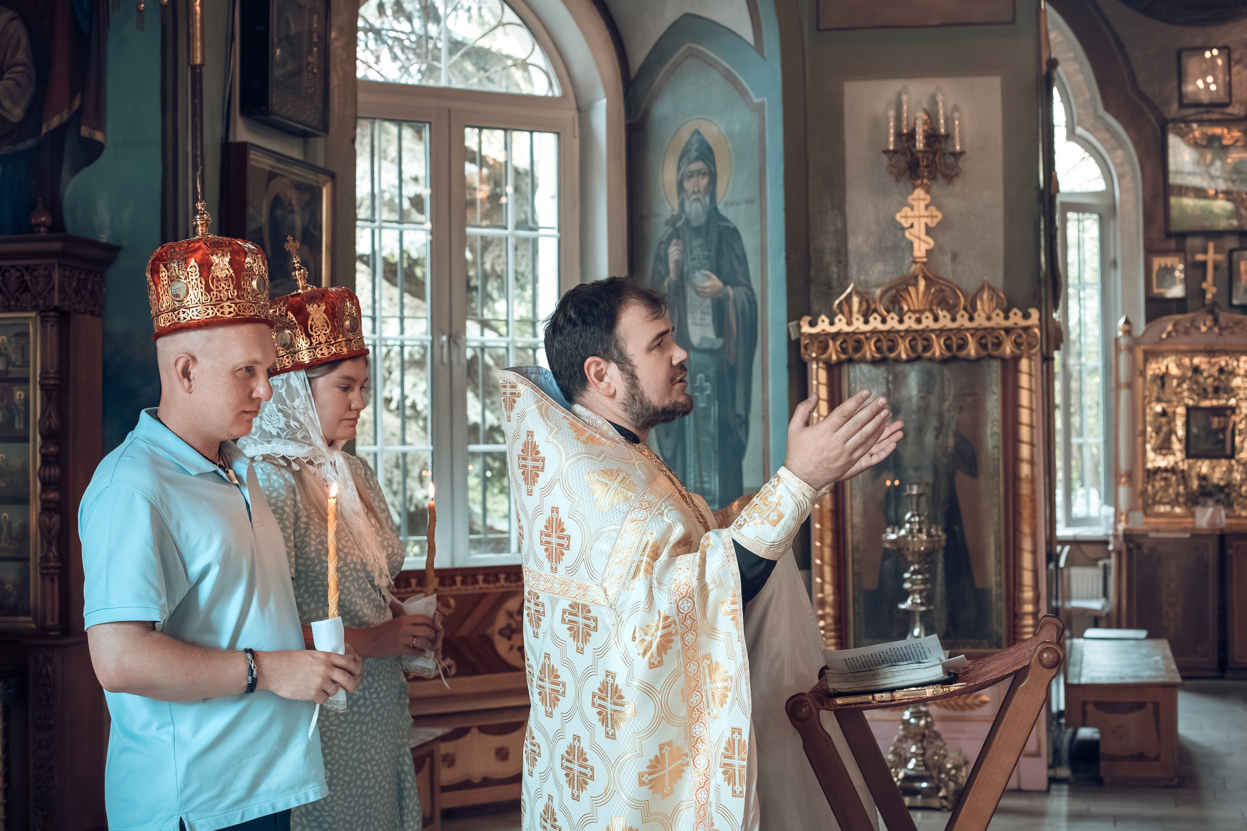 Таинство Венчания (репортажная съемка). Moscow_CPC
