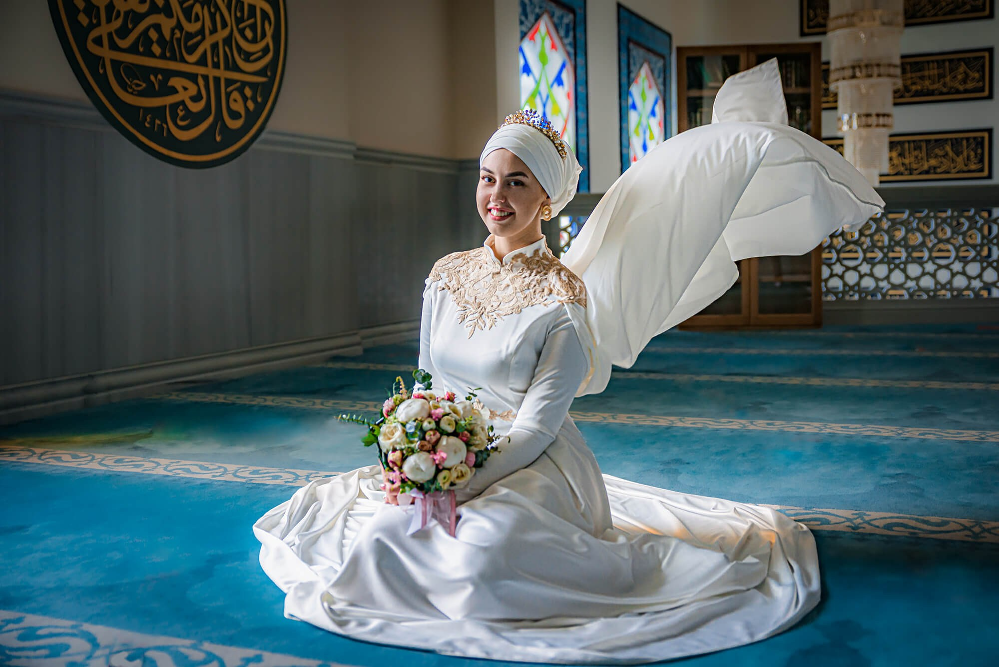 Никах Дамира и Дианы. Стилист, видеограф, фотограф на никах и свадьбу в Москве, Лейла Влад nikahmsk