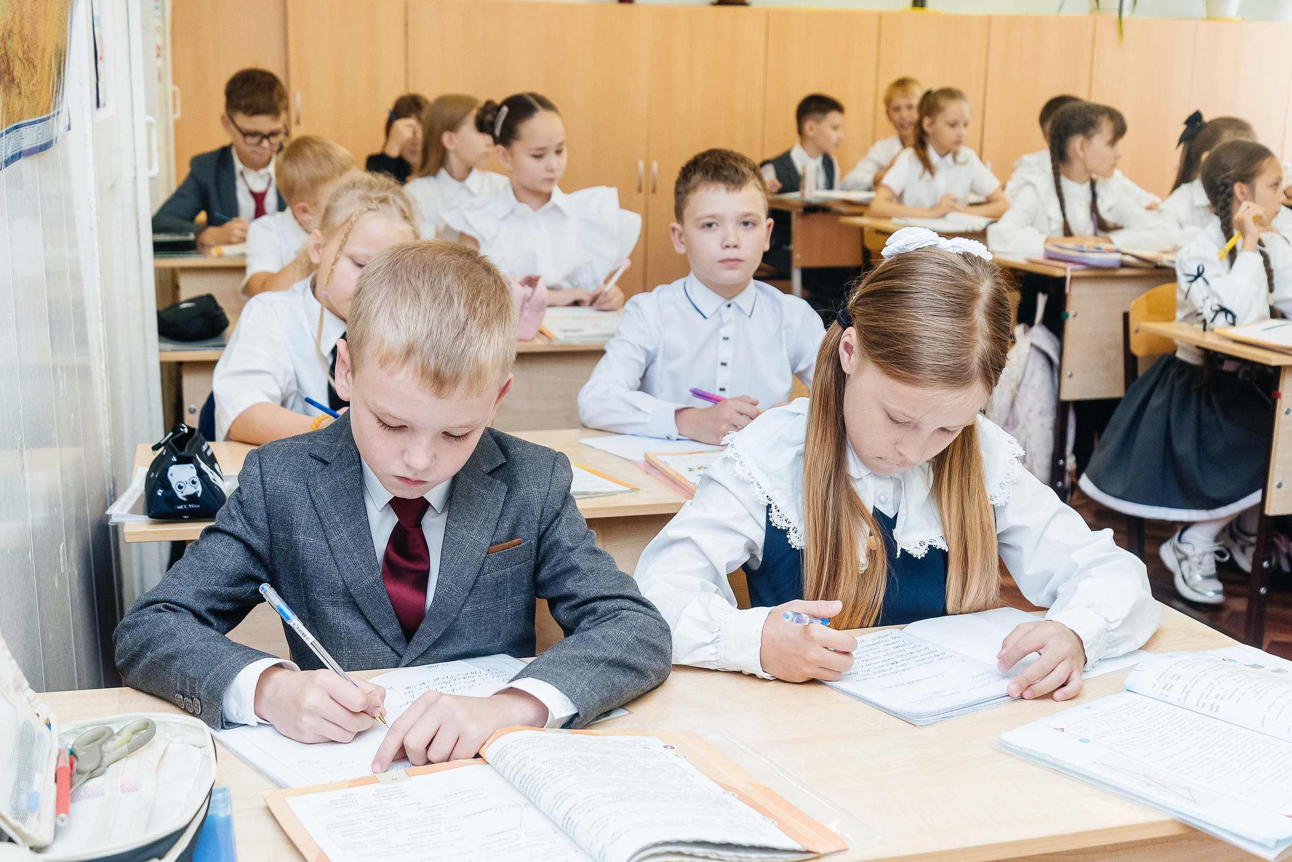 Съёмки в школе. Выпускные альбомы. Южноуральск