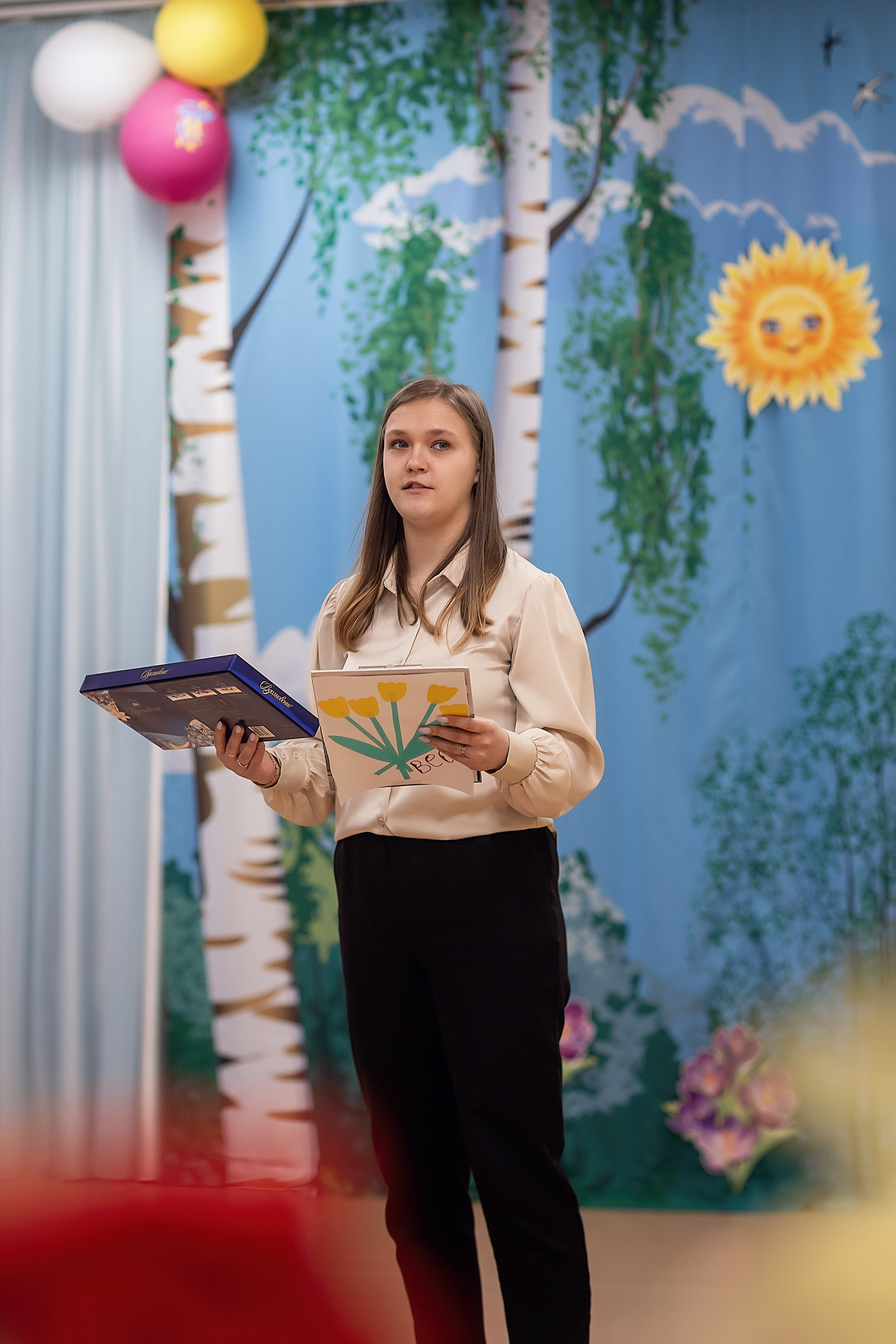 Весенний утренник_старшая группа_2025. Семейный фотограф в Санкт-Петербурге