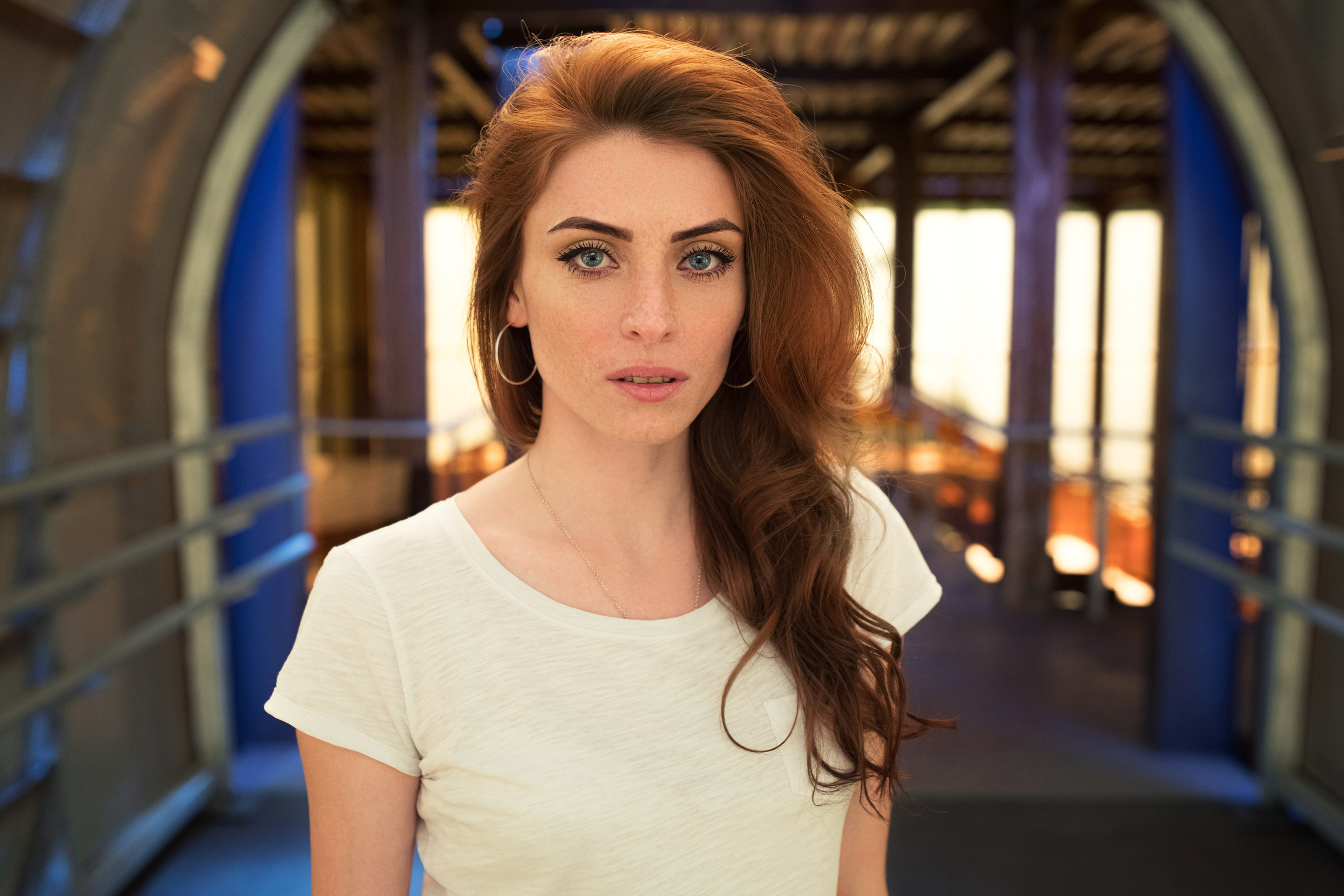 Съемка на берегу реки в поселке Рыбачий с Надеждой для «себя»