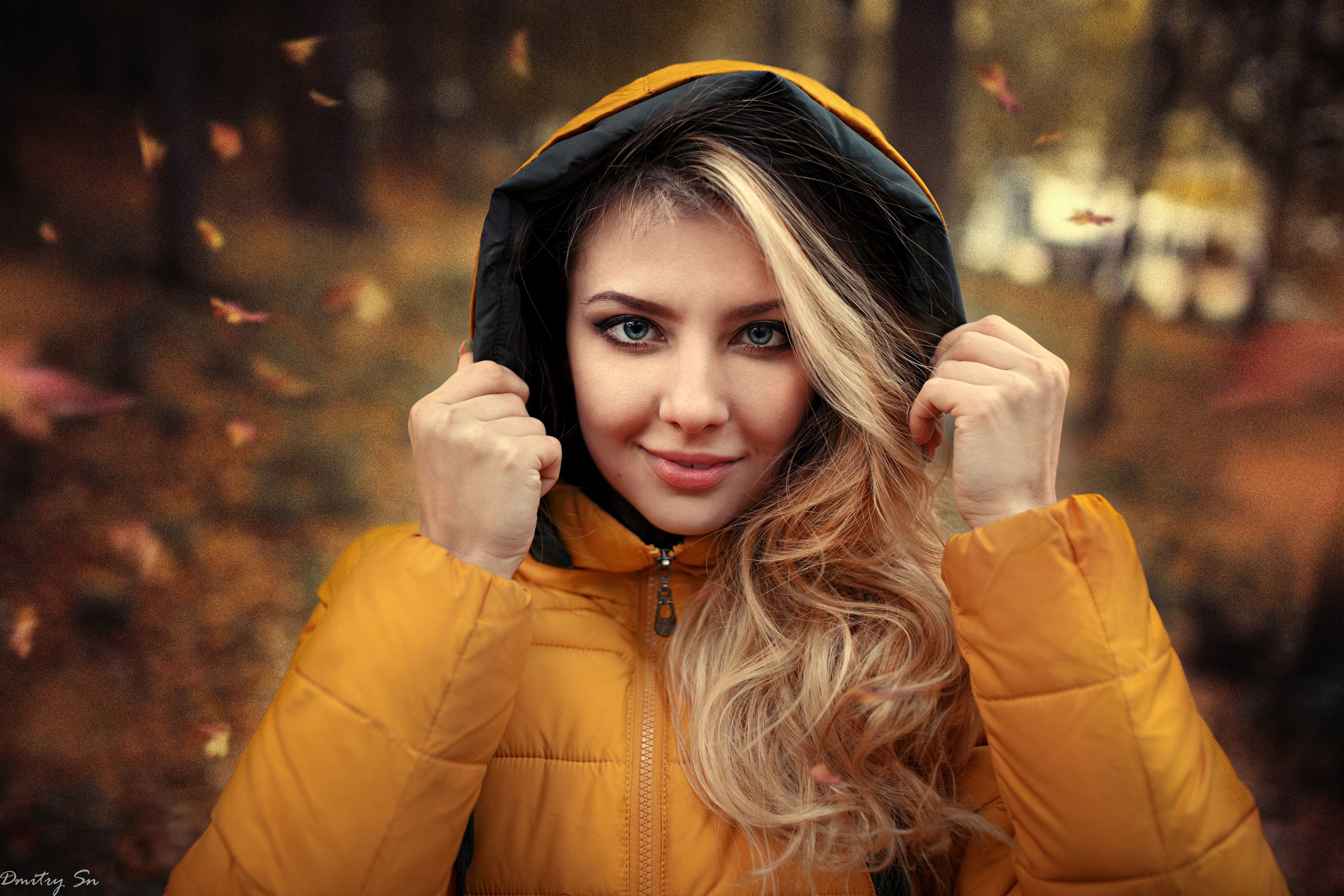 Осенняя прогулка в парке с Кристиной для «себя»