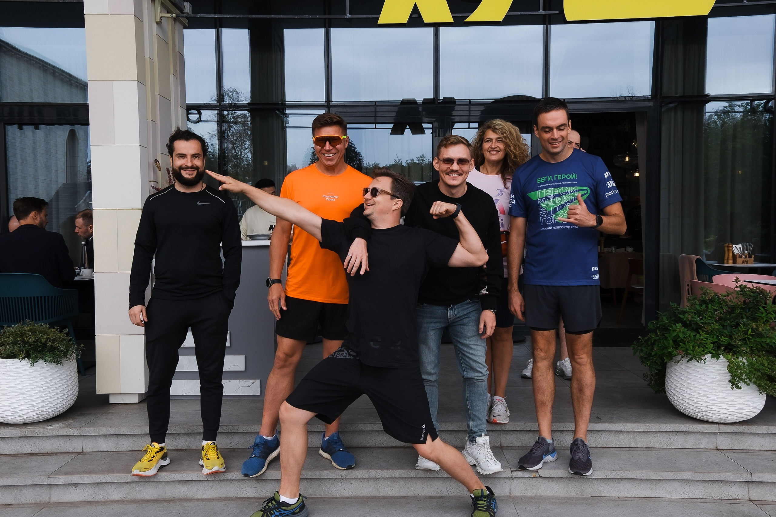 Нетворк-пробежка на Лужнецкой набережной. South HUB