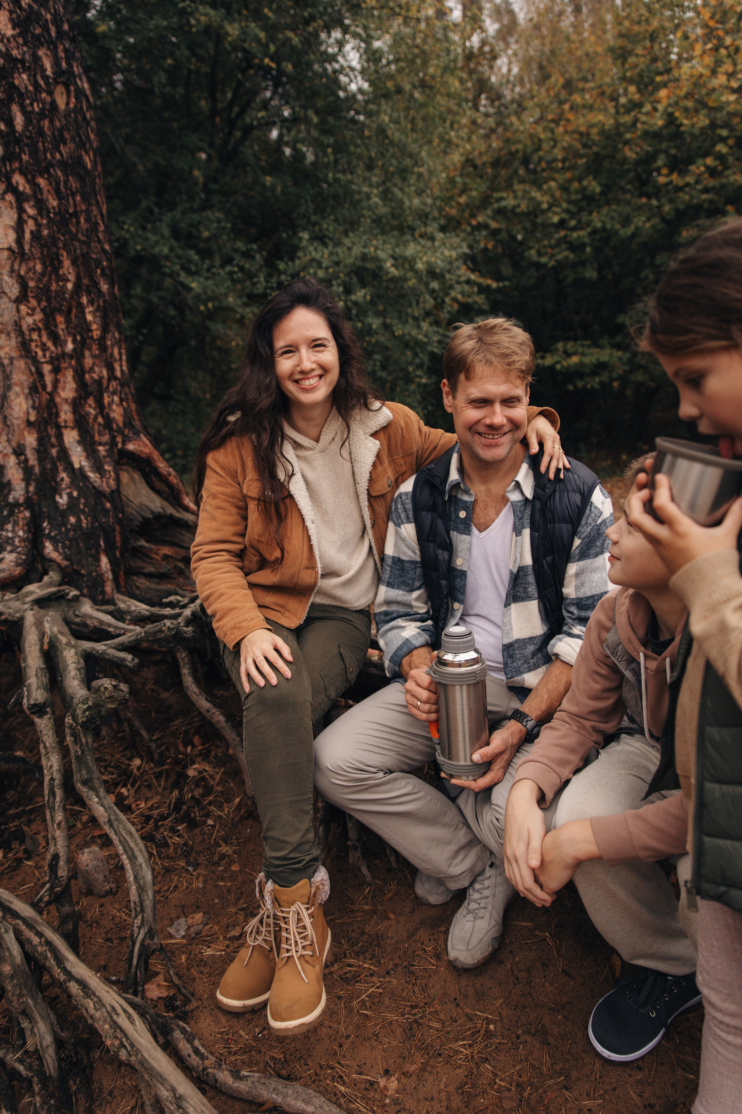 Алина, Саша, Андрей и Полина. Семейный фотограф В Москве Александра Дейкун