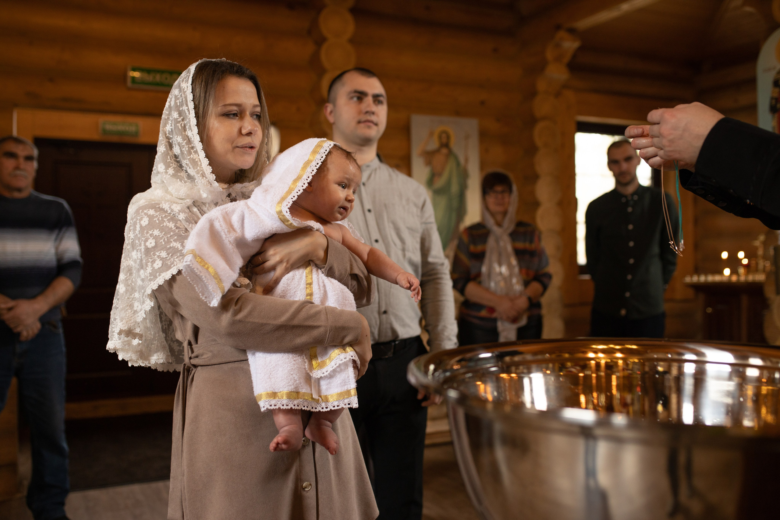 Таинство крещения Марка. Фотограф в Железнодорожном и Балашихе