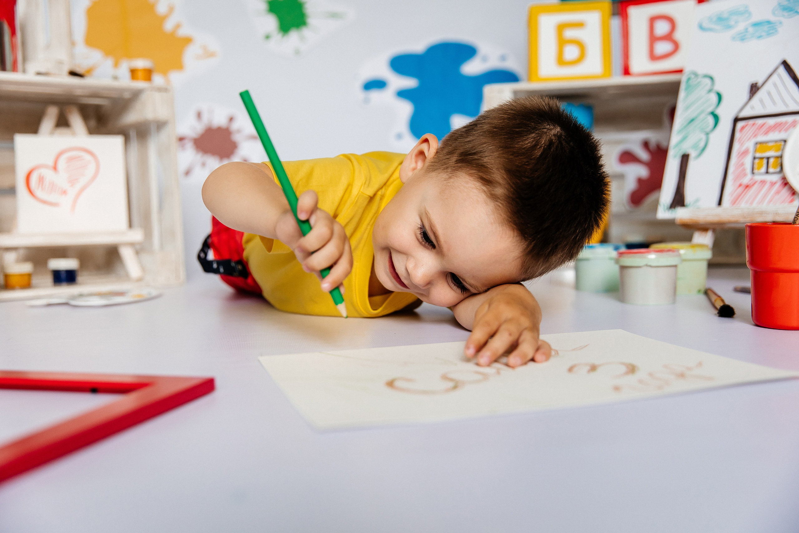 Краски. Детский фотограф, выпускные альбомы в Нижнем Новгороде Бодягина Мария