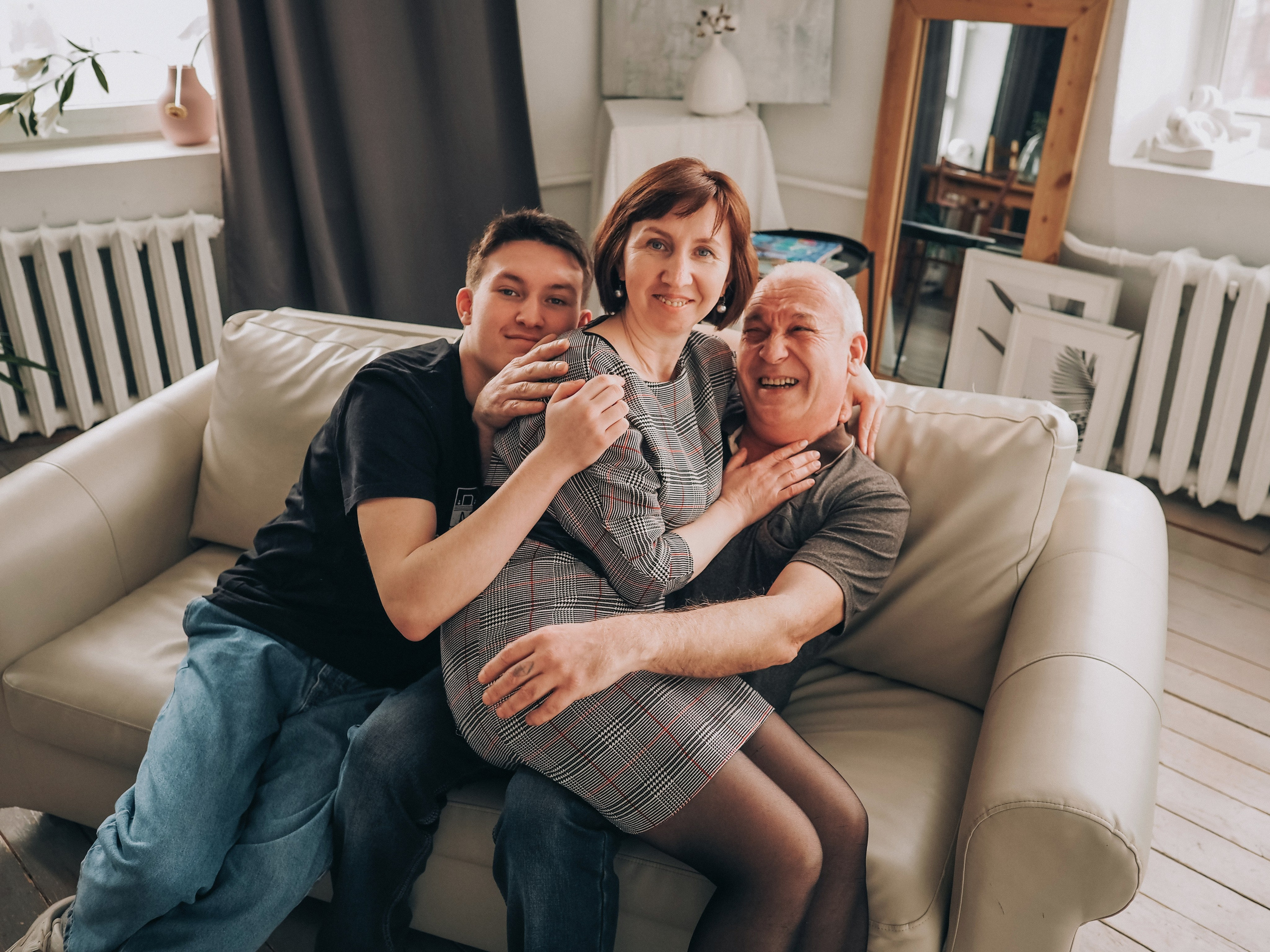 Алексей Дина и Максим. Семейный фотограф Ольга Барабанова