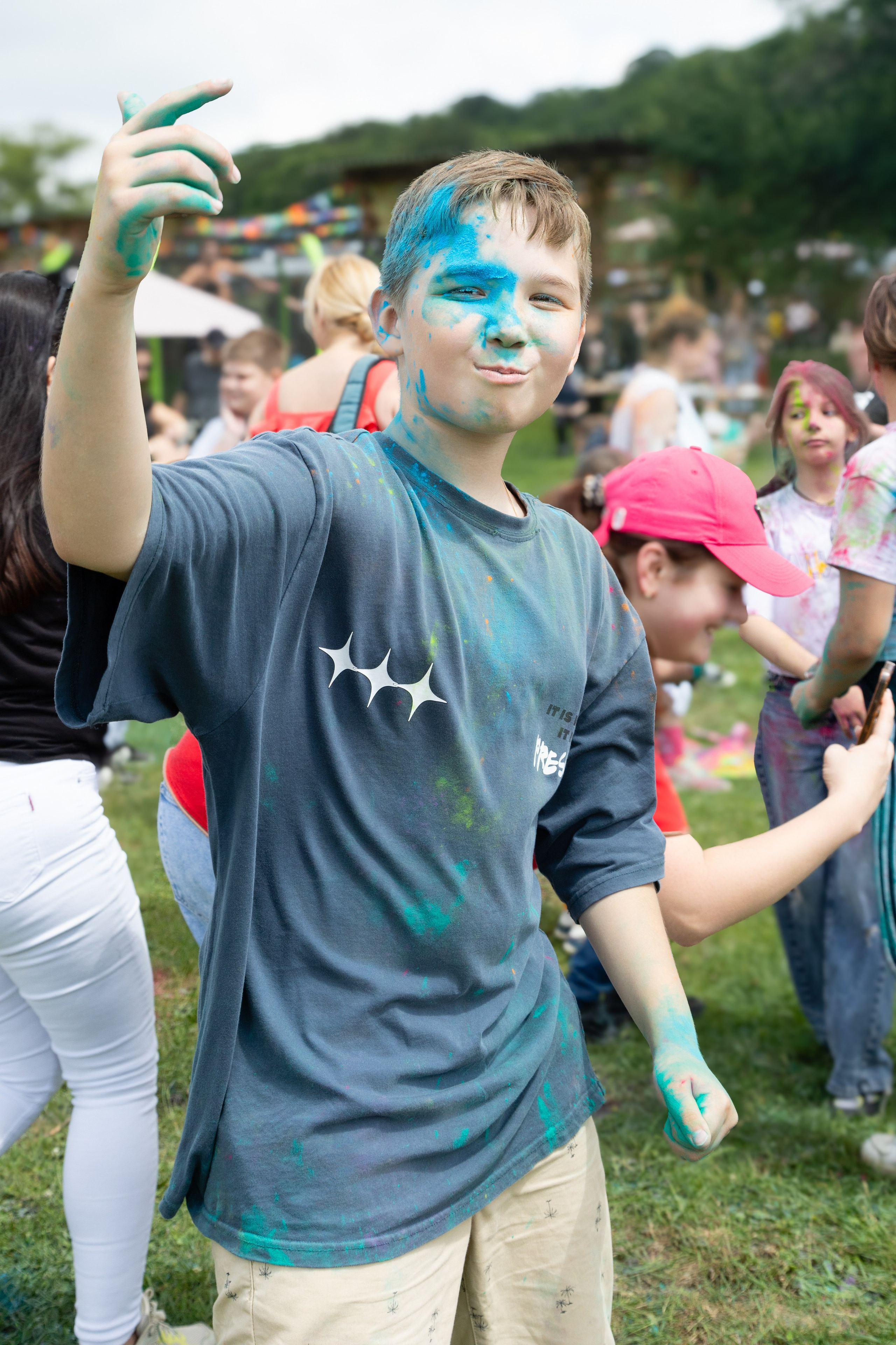 Детский праздник на чайных плантациях. Фотограф Мария Камаева