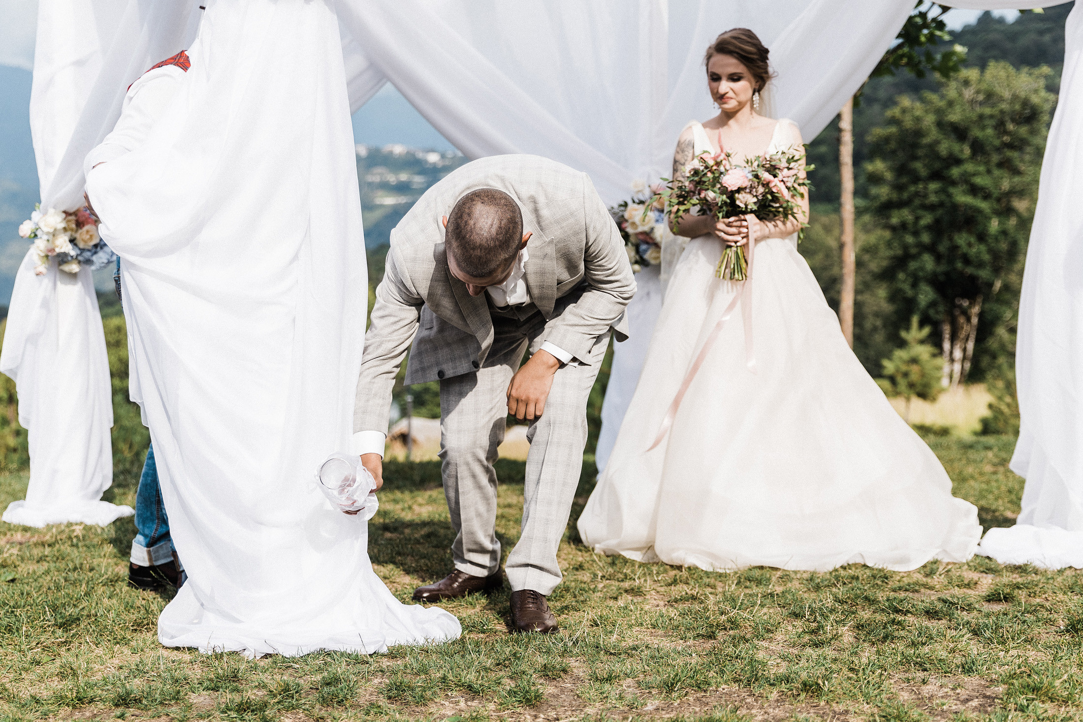 Саша и Юля Красная поляна. Свадебный и семейный фотограф в Краснодаре Роман Моско