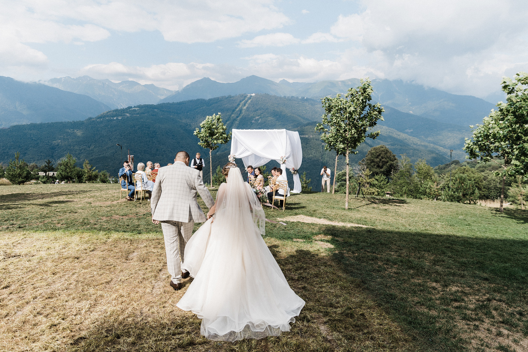 Саша и Юля Красная поляна. Свадебный и семейный фотограф в Краснодаре Роман Моско
