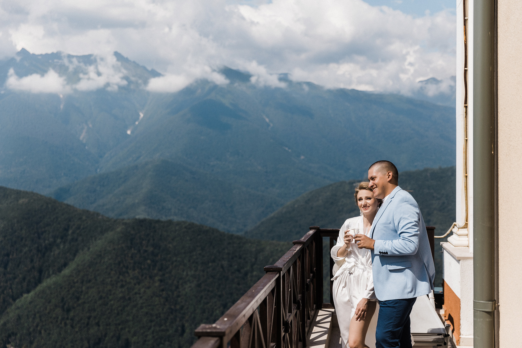 Саша и Юля Красная поляна. Свадебный и семейный фотограф в Краснодаре Роман Моско
